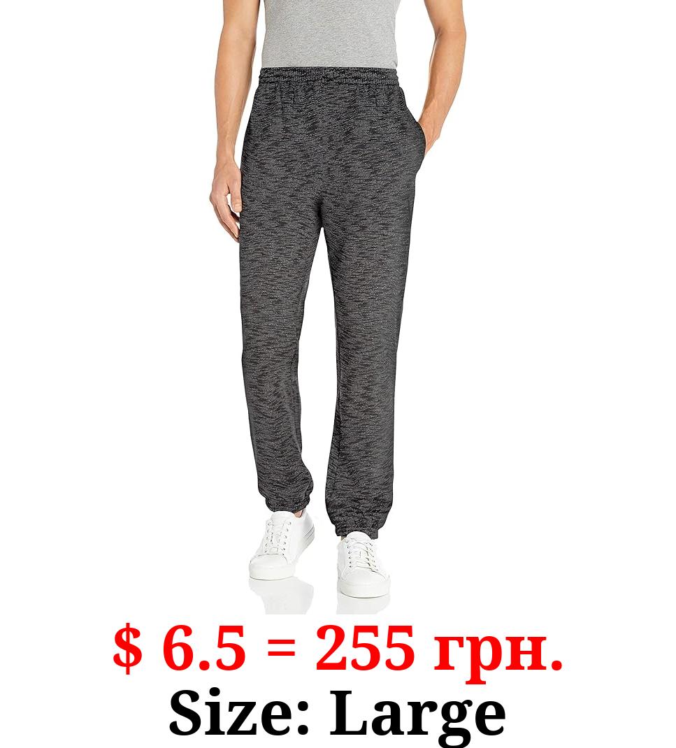 Amazon Essentials Men's Closed Bottom Fleece Sweatpants (Available in Big & Tall)