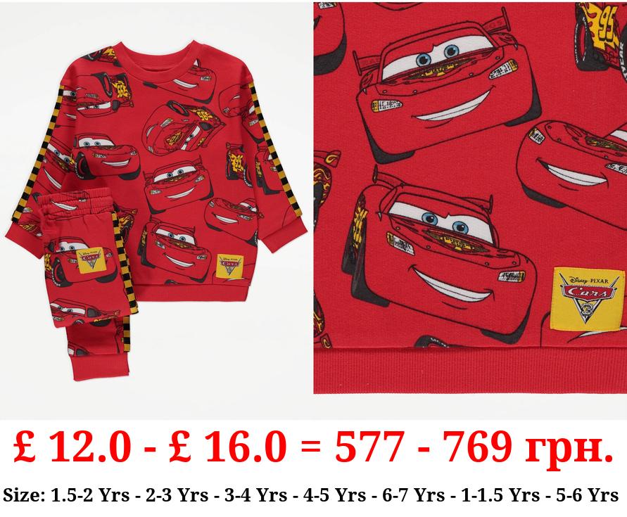 Disney Cars Lightning McQueen Sweatshirt and Joggers Outfit