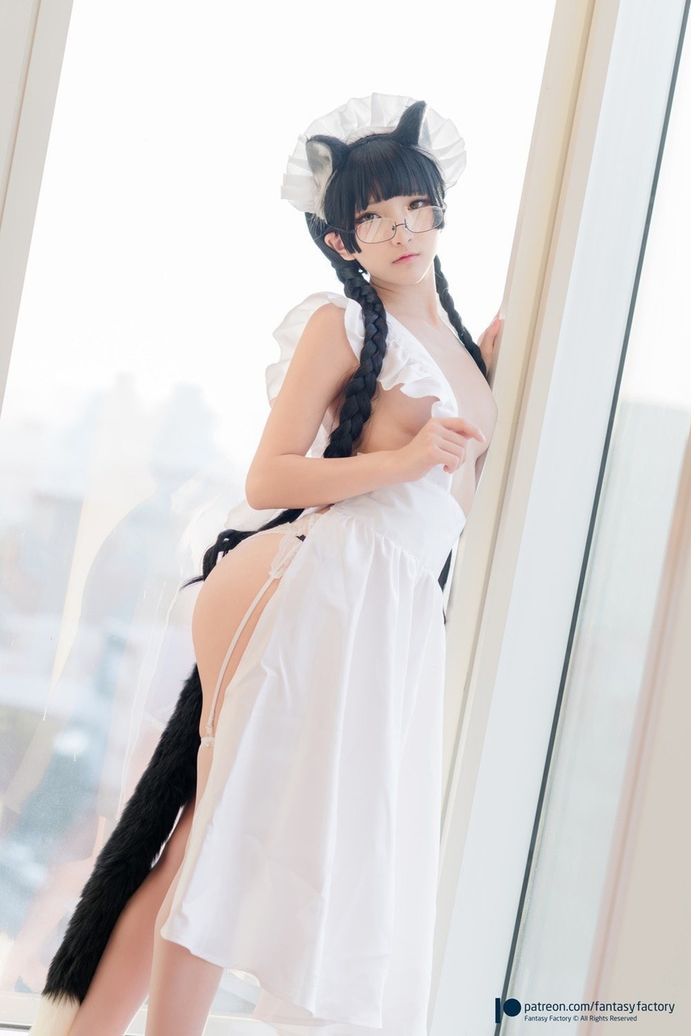 [網路收集系列] Sexy Neko Maid Cosplay 48