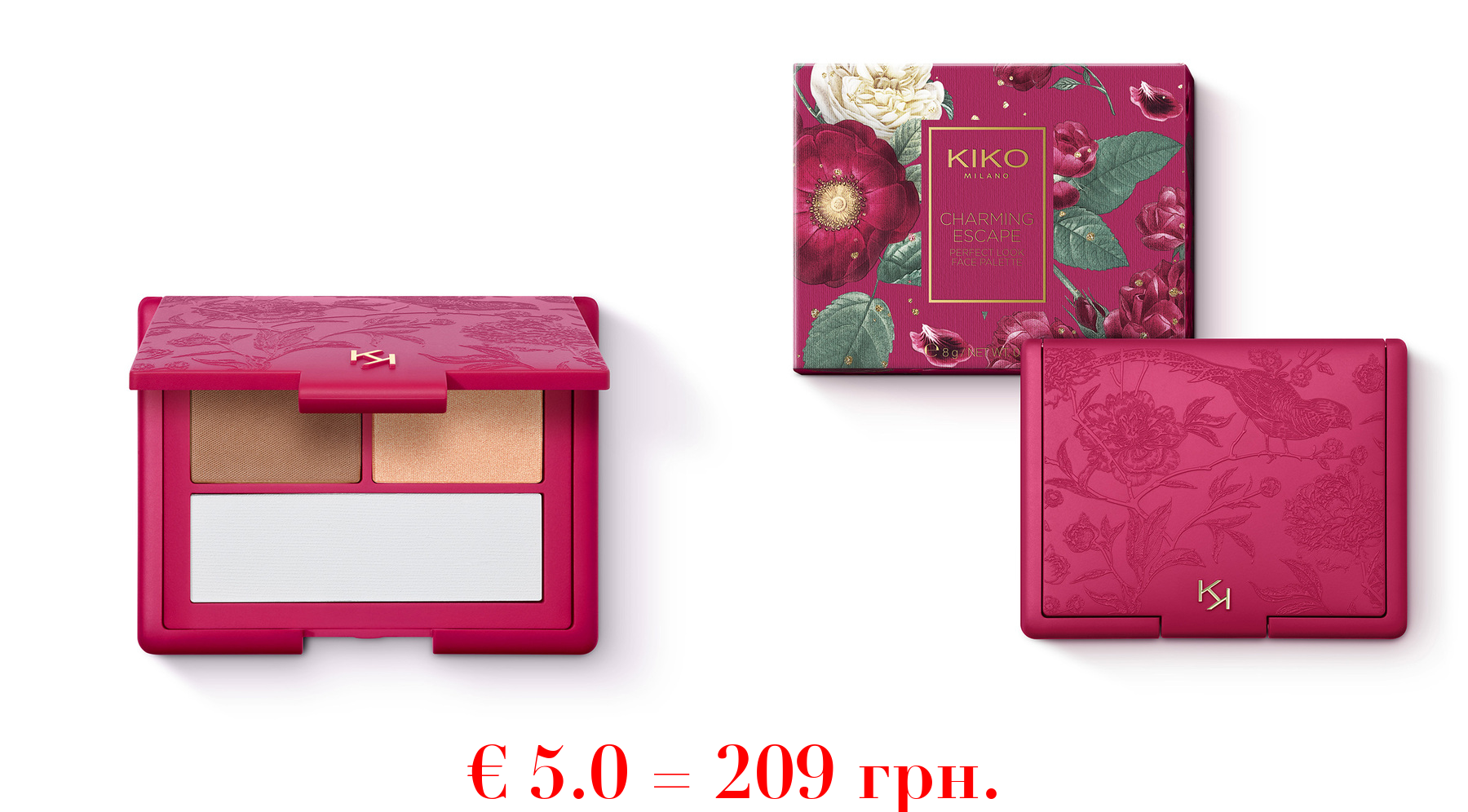 charming escape perfect look face palette