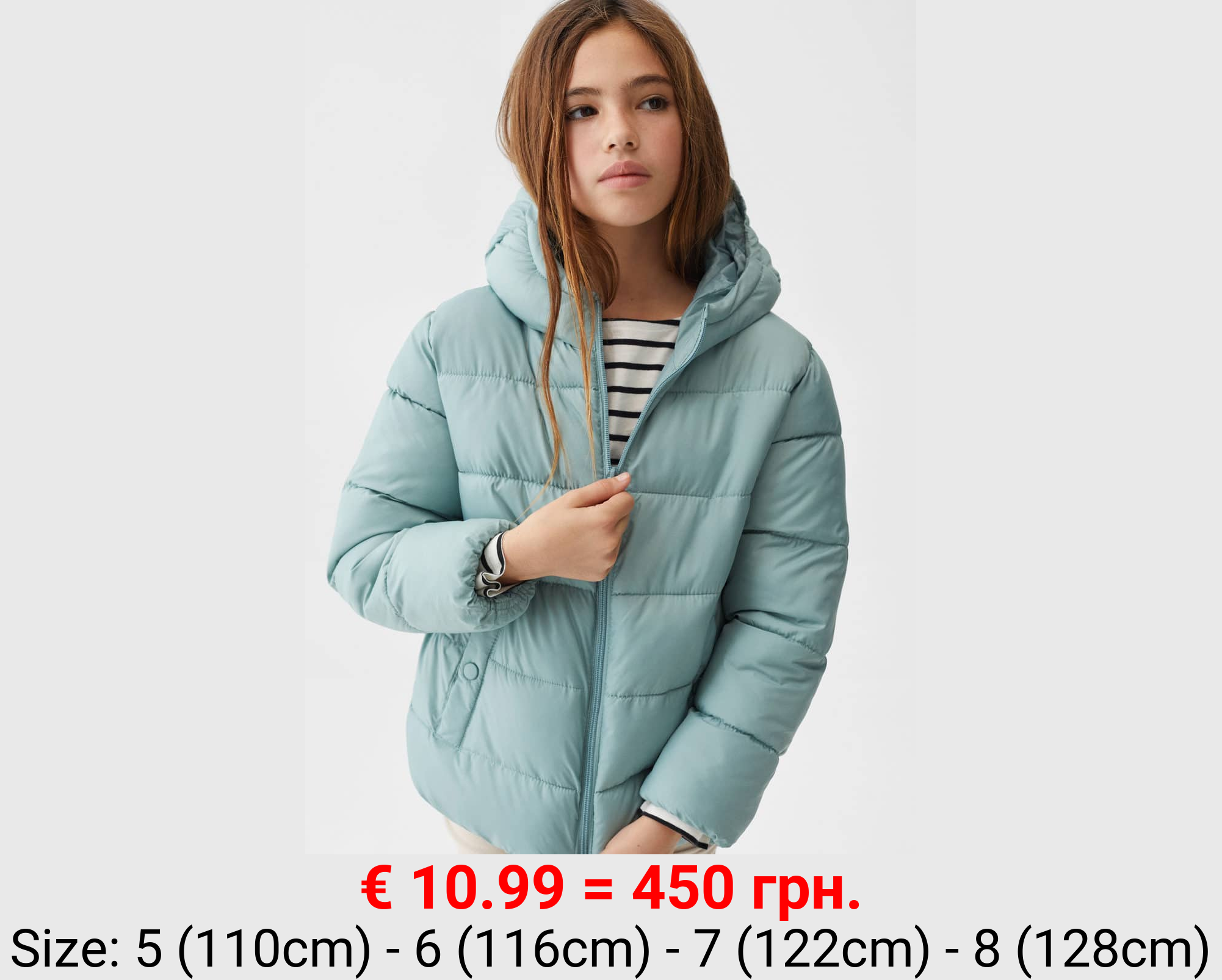 Anorak acolchado capucha