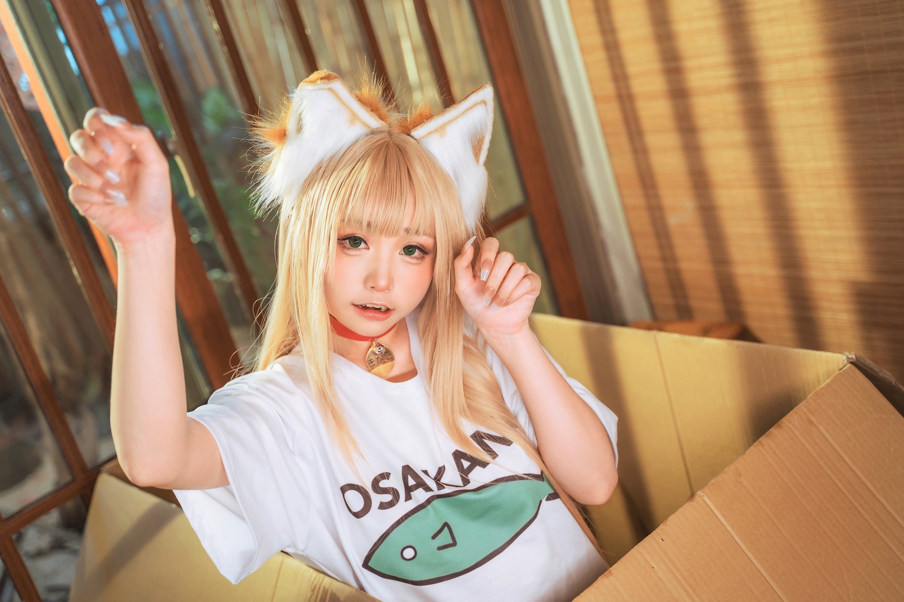 Cosplay 爆机少女喵小吉 喵酱的一天 無修正 12