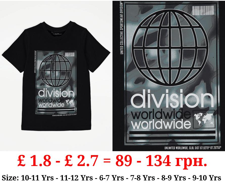 Black Division Worldwide T-Shirt
