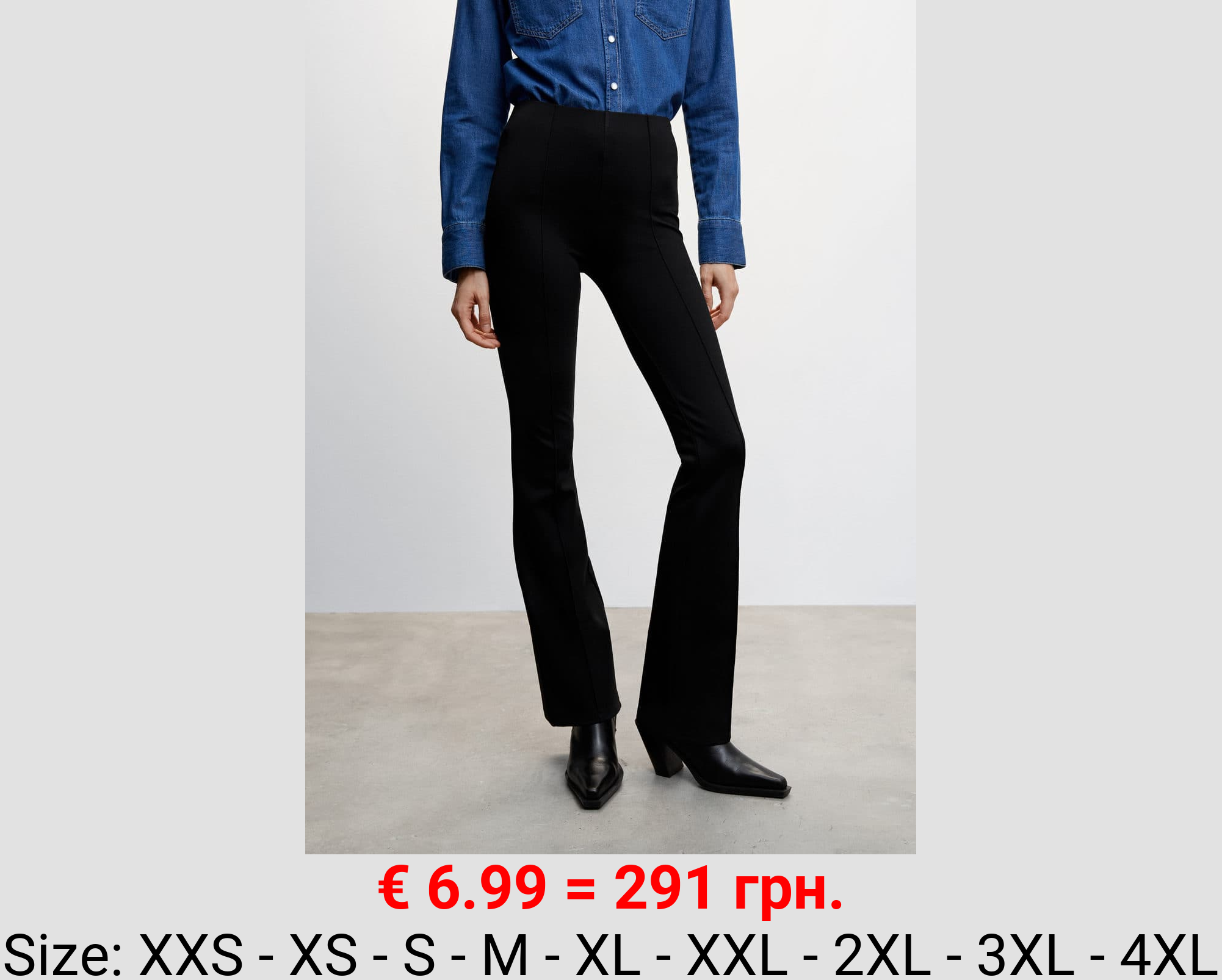 Leggings acampanados