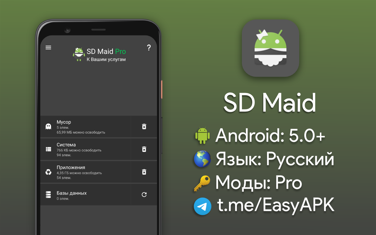 Apps work. Телеграм easy APK. Телеграм канал ИЗИ АПК. SD Maid Pro APK. Ключ для SD Maid Pro.