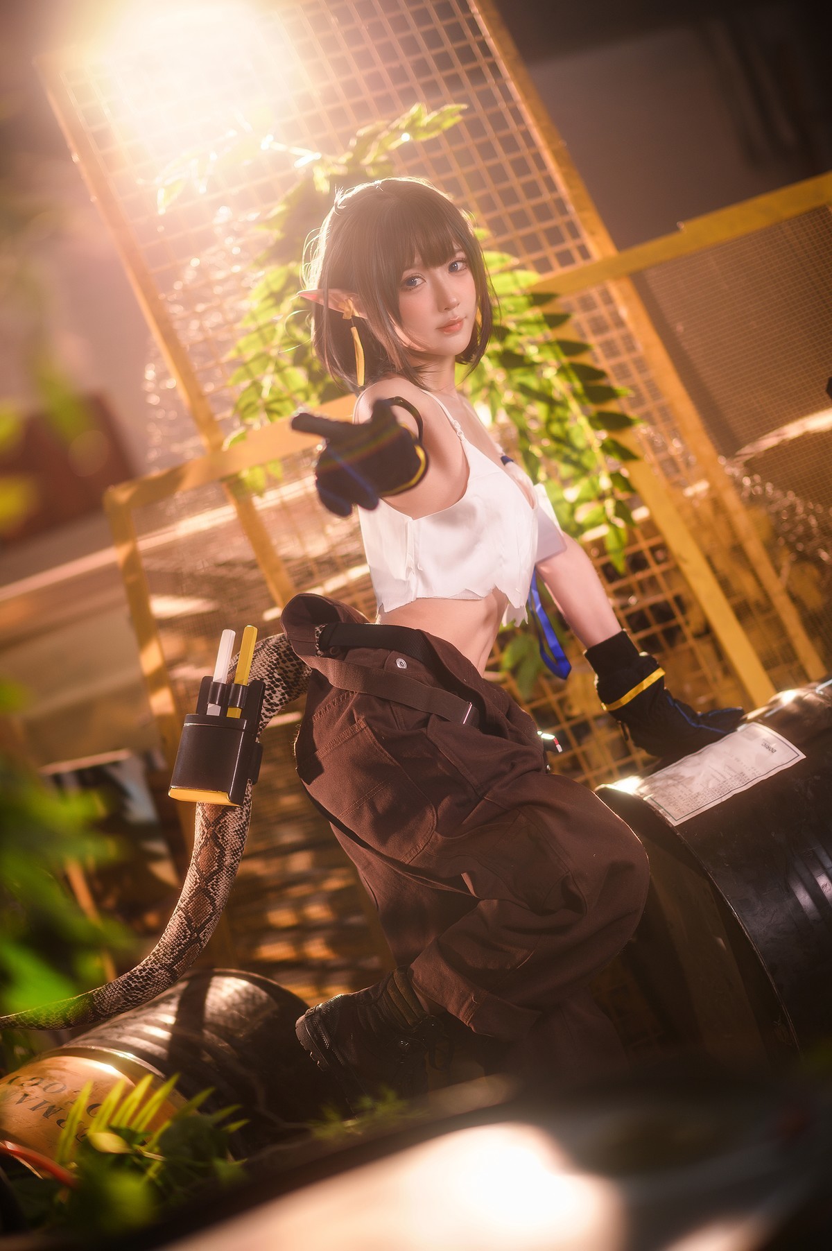 阿包也是兔娘 Cosplay 森蚺 Forest Flea 12