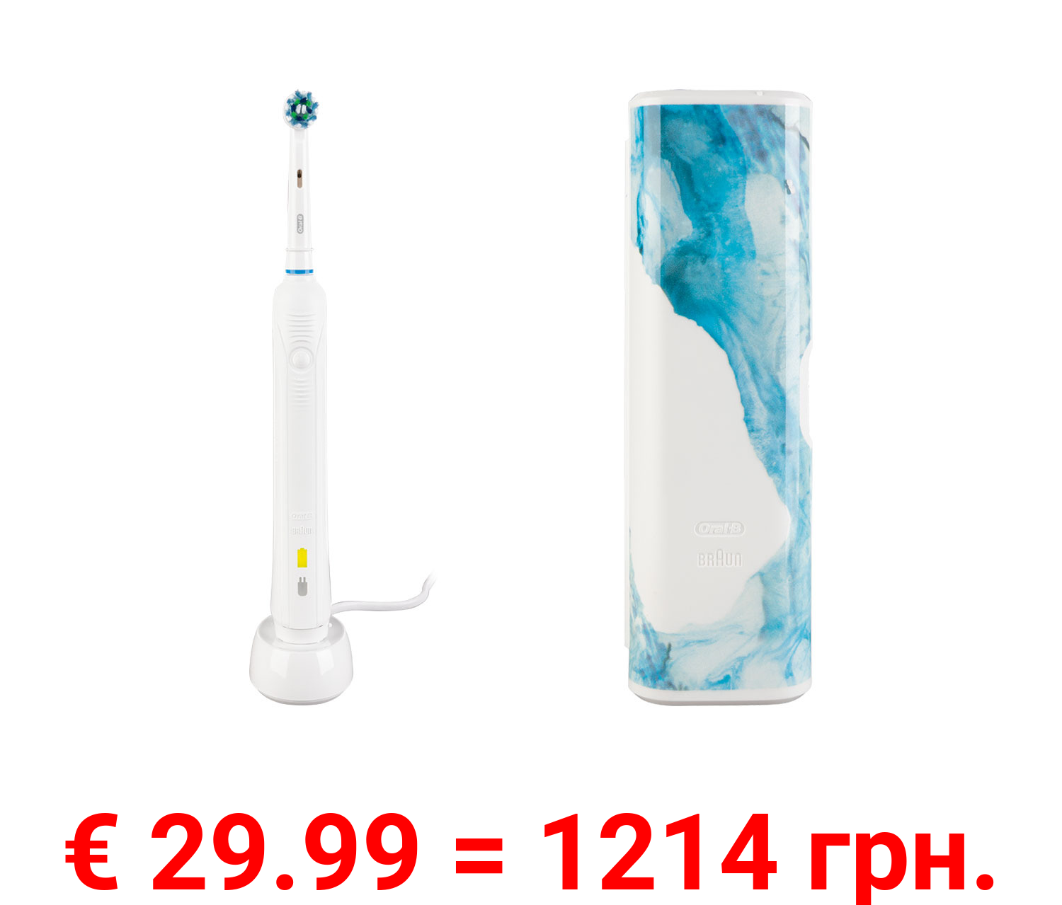 Oral-B Elektrische Zahnbürste »Pro 1 750«, mit Reise-Etui
