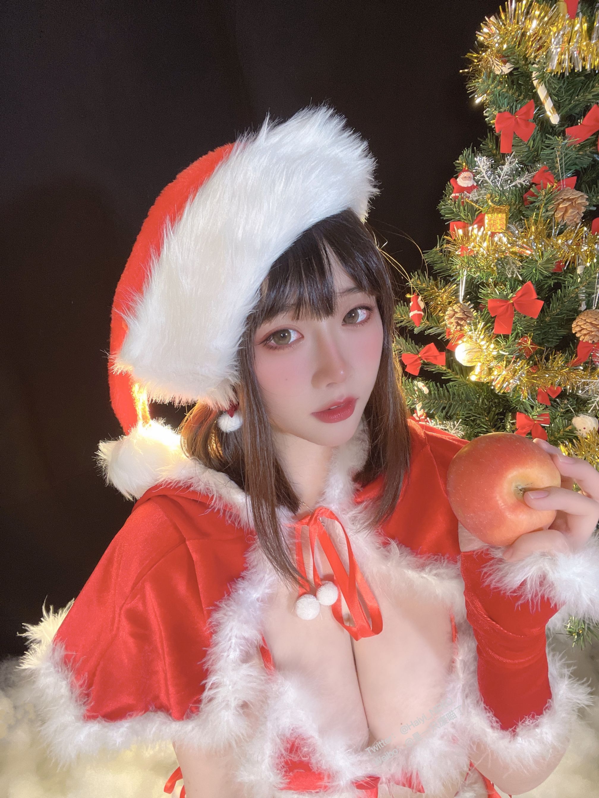 一只废喵 圣诞比基尼+连衣裙 [72P3V-620MB] 40