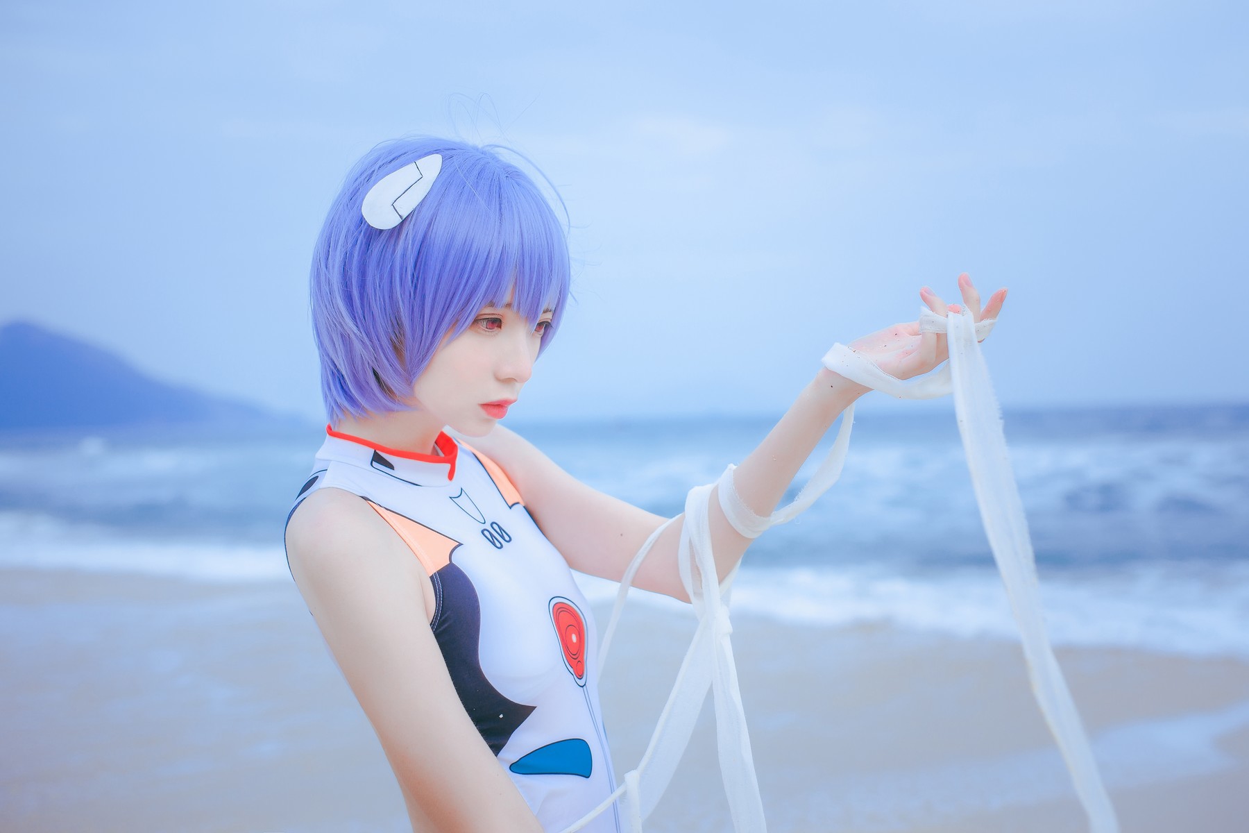 Cosplay 疯猫ss 绫波丽 26