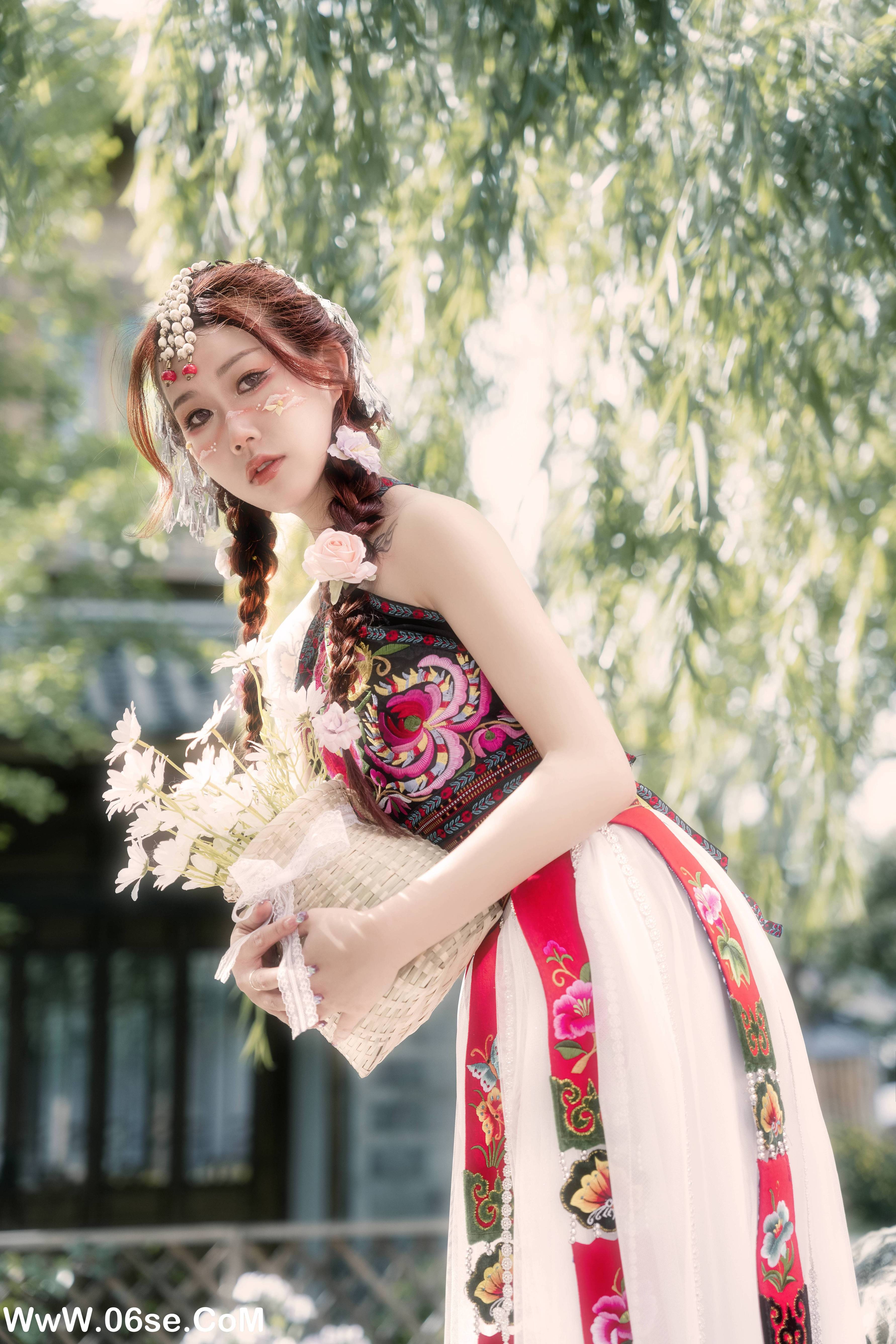 图片[3]-[YITUYU艺图语]2022.07.02 蔷薇少女 邓娃儿[28P-805.5M]-六色网
