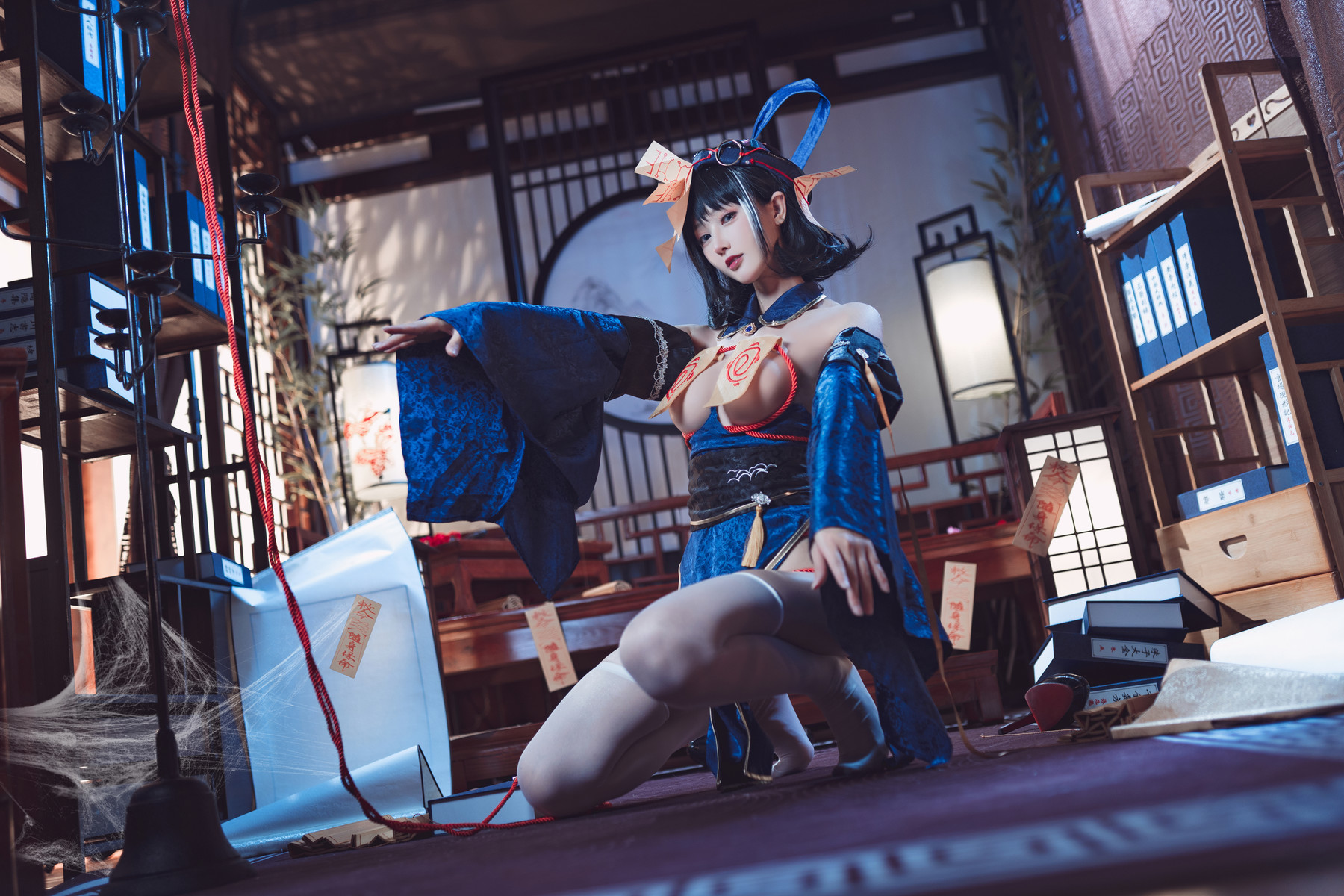Cosplay 羽生三未 华甲欢庆僵尸三未全 40
