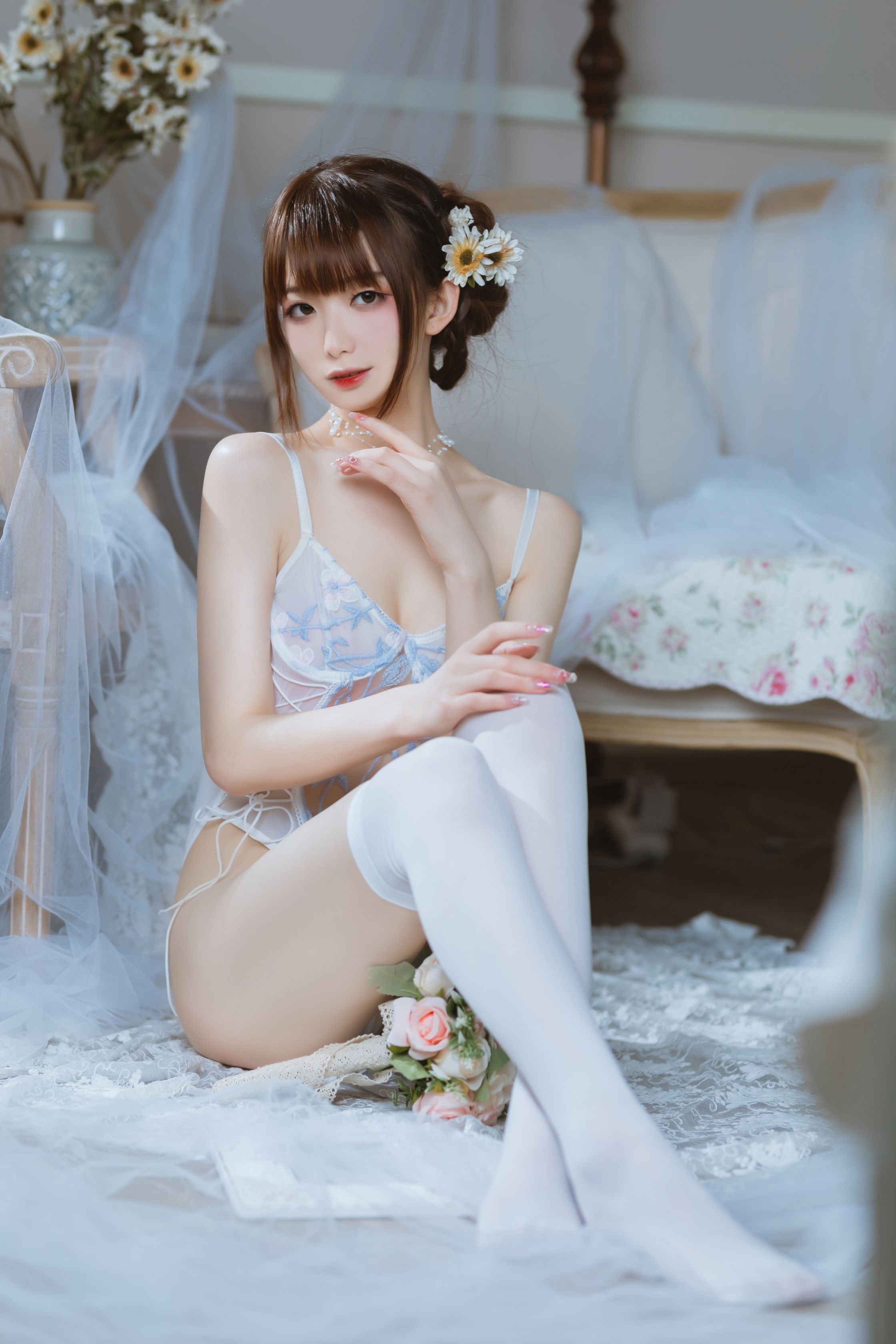 封疆疆 纯欲连体衣 26