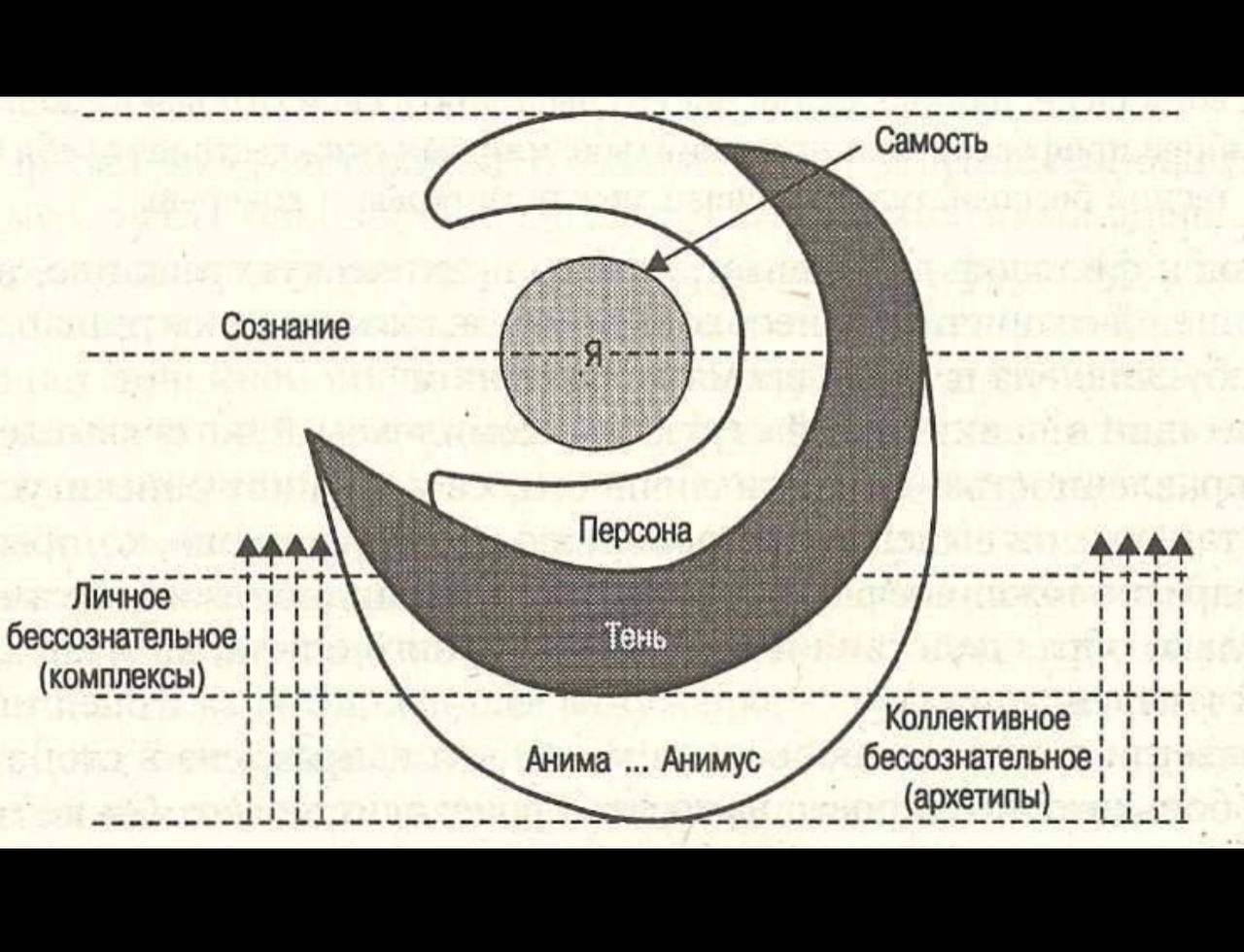 Личность по к г юнгу. Коллективное бессознательное по Юнгу схема. Теория Юнга схема. Структура сознания по Юнгу.