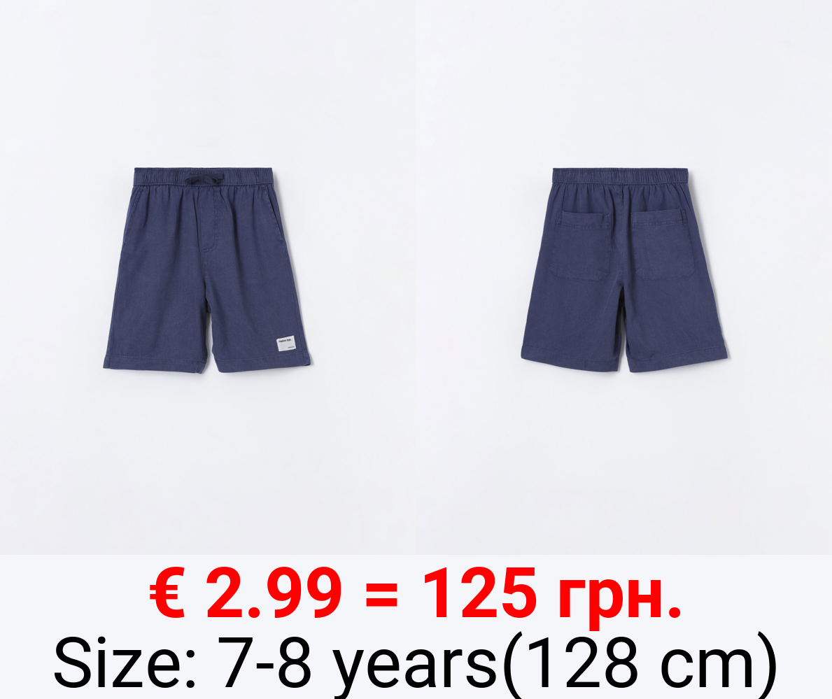 RUSTIC BERMUDA SHORTS