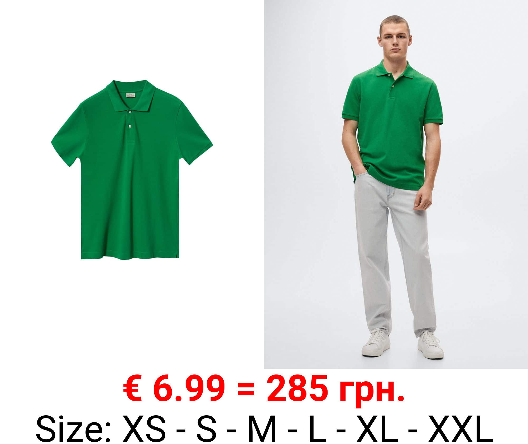 polo algodón piqué