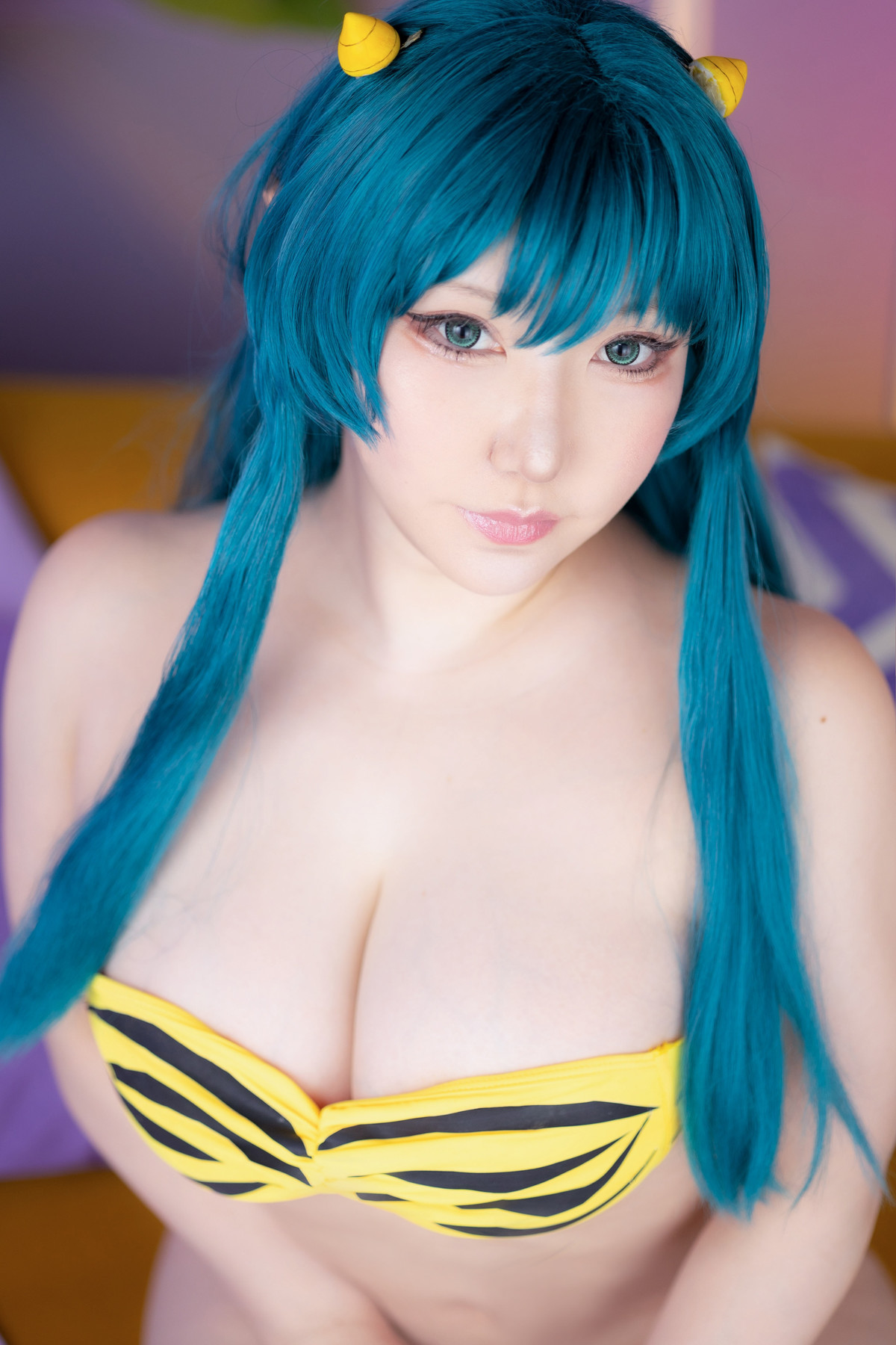 Cosplay SAKUサク Lum ラム うる星やつら Set.01 24