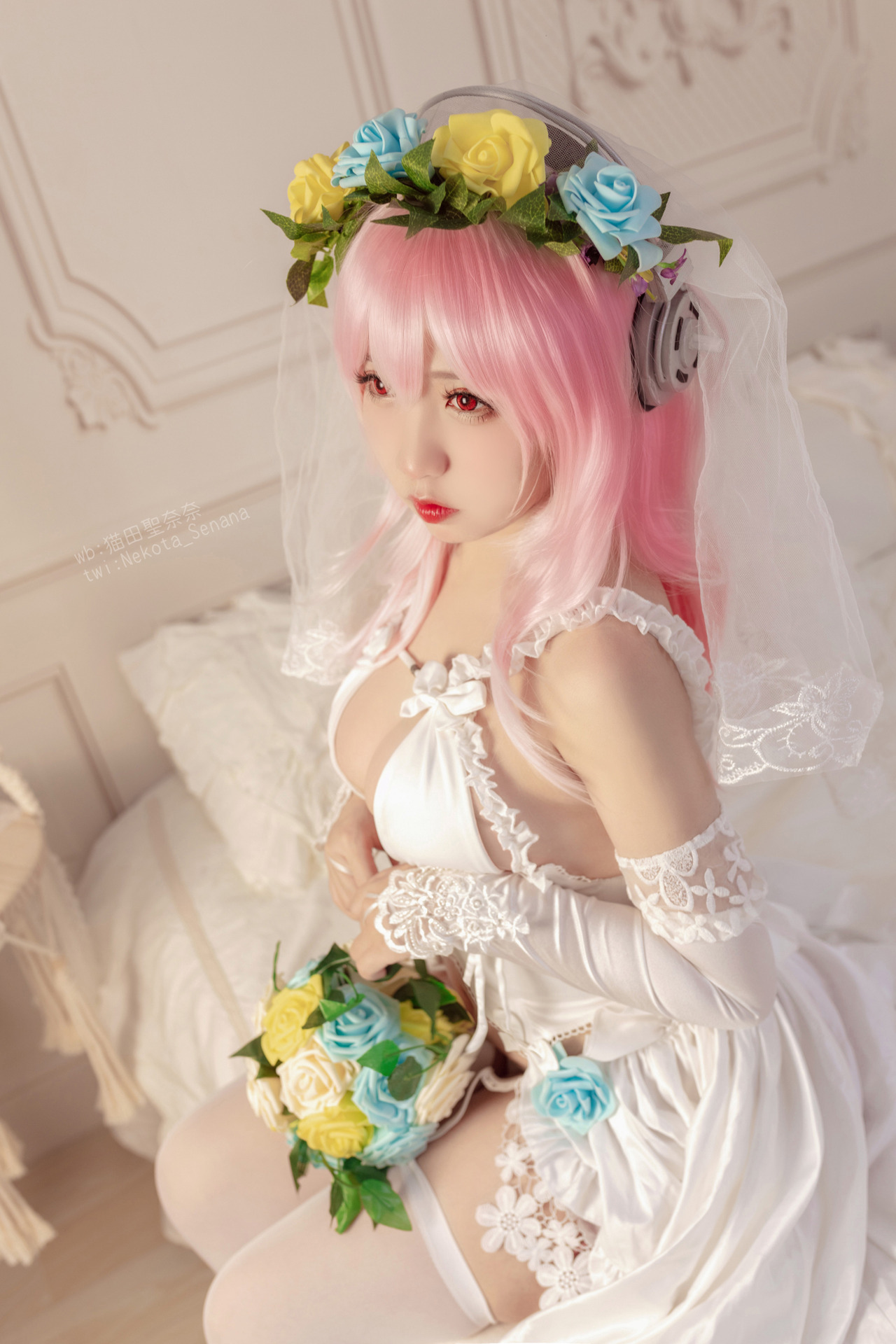 [猫田圣奈奈] 索尼子十周年花嫁 Super Sonico 14