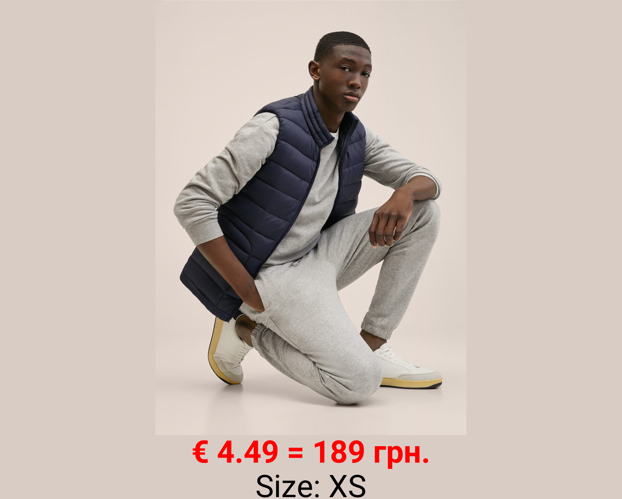 Pantalón jogger algodón