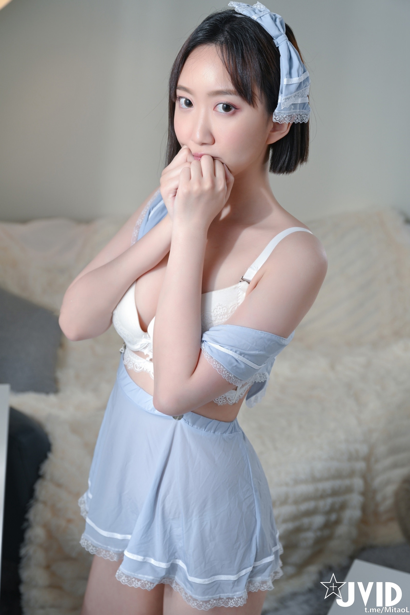 JVID Zoe 来我家自习的邻居小妹妹-81P 28