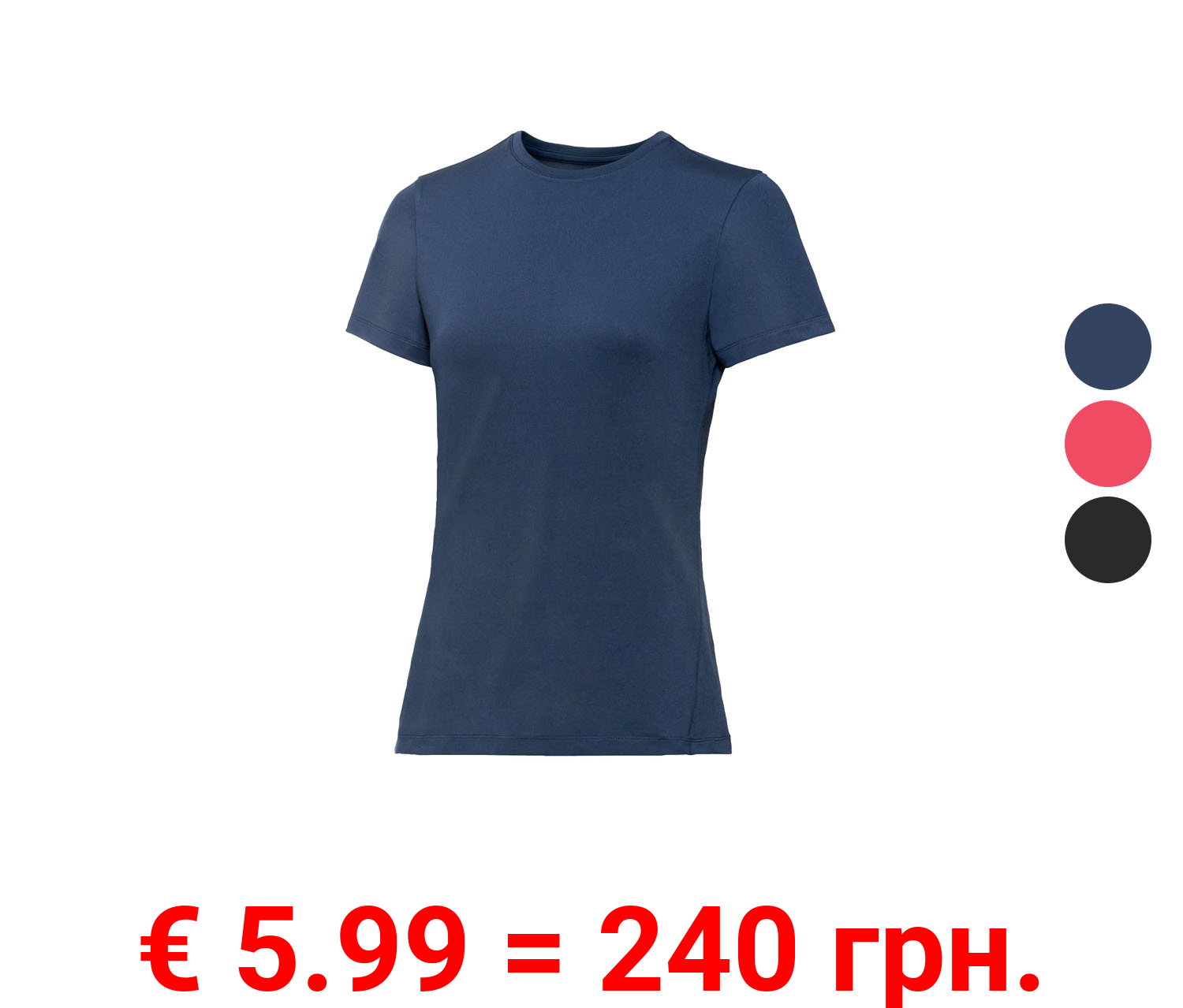 CRIVIT Damen Funktionsshirt, mit reflektierenden Details