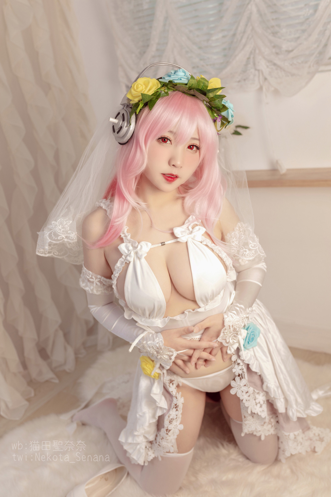 [猫田圣奈奈] 索尼子十周年花嫁 Super Sonico 15