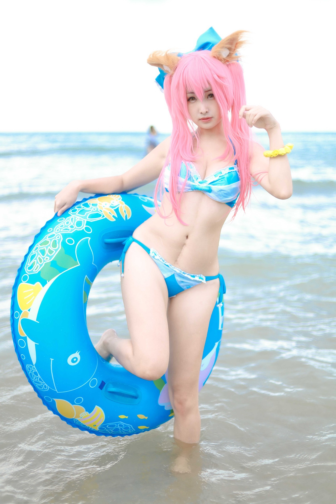 [毛毛喵 momocat] Tamamo no Mae Ver.Swimsuit 16