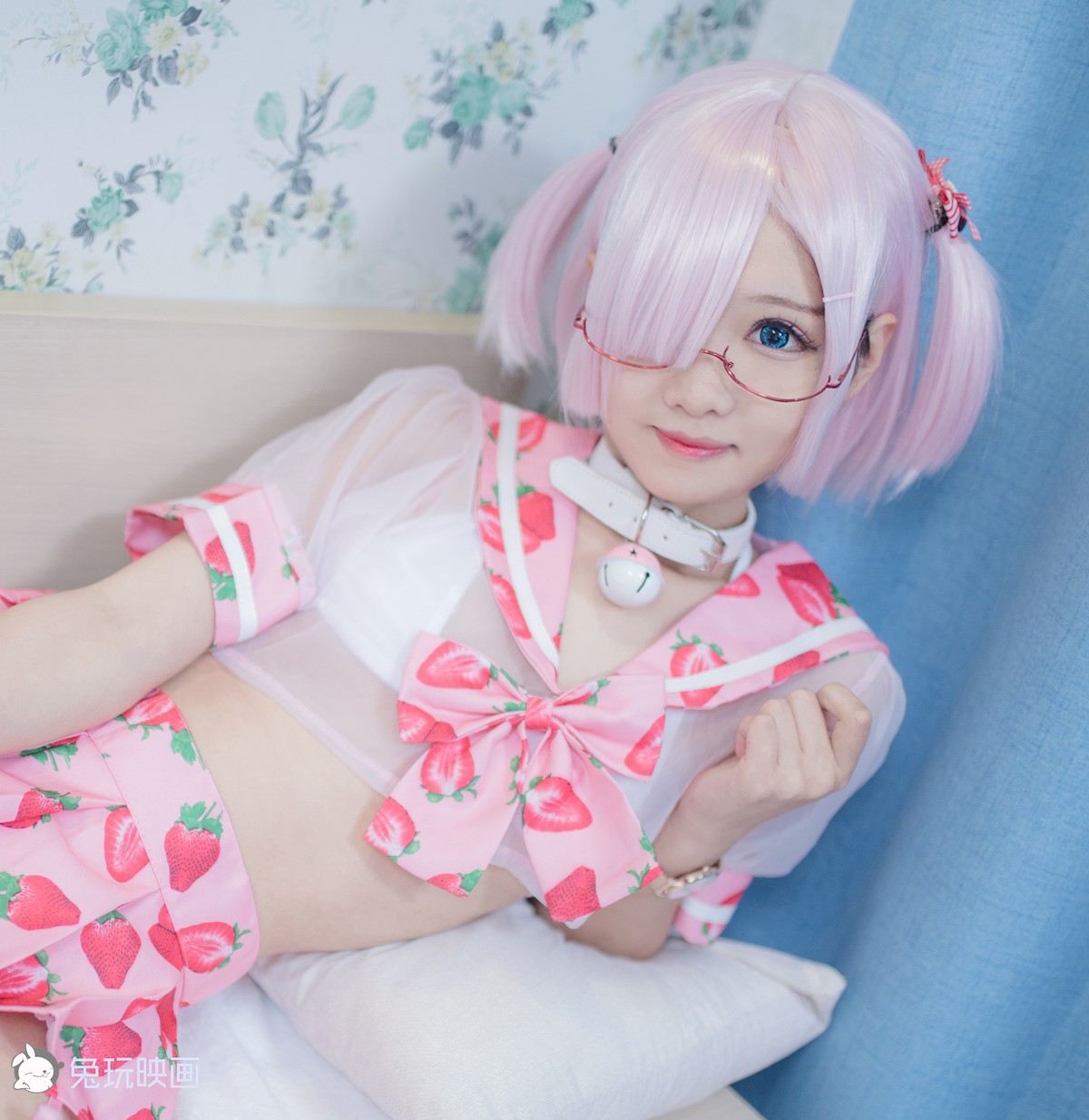 Cosplay 兔玩映画 草莓裙 25