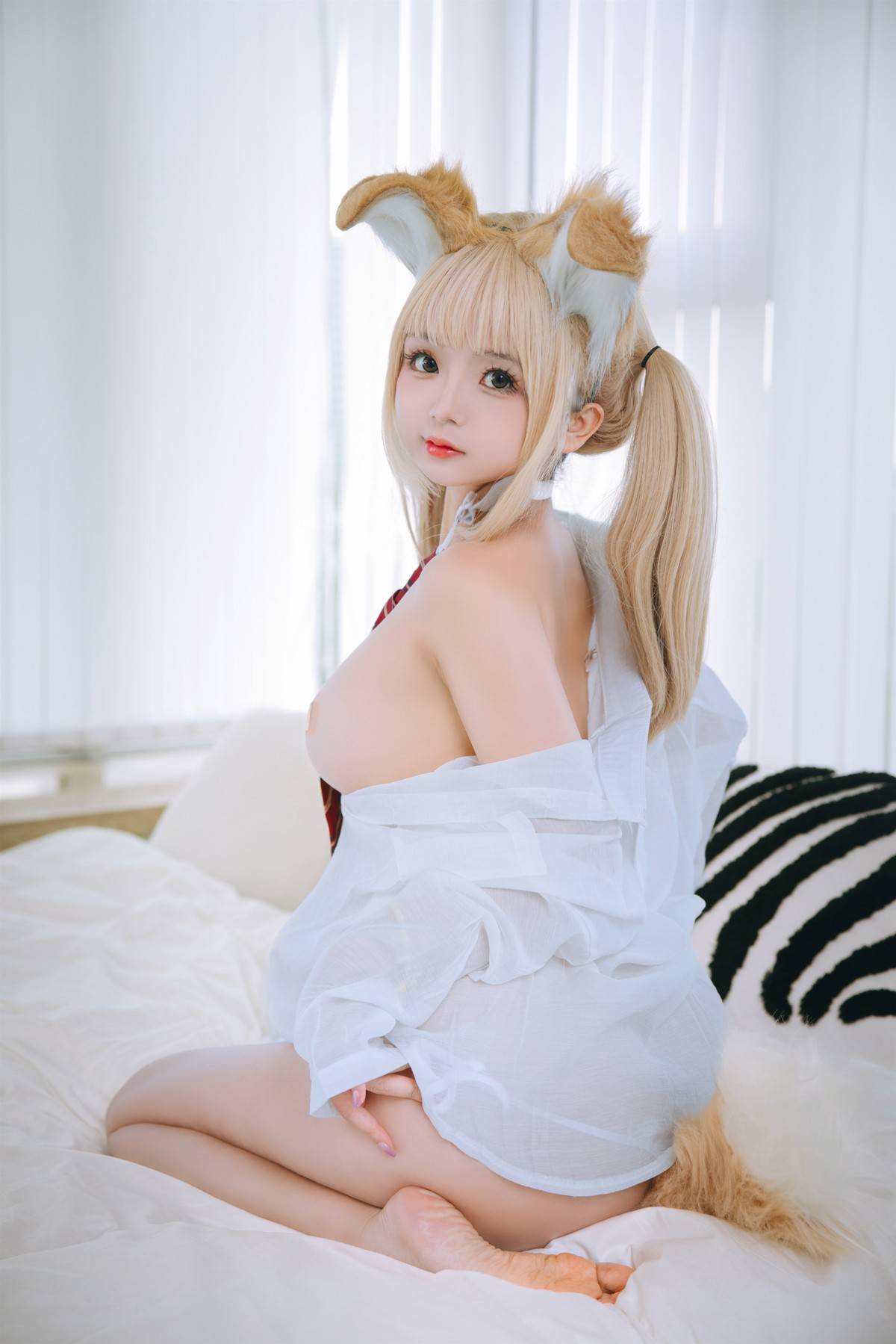 Cosplay 日奈娇 衬衫小狗 Set.01 19