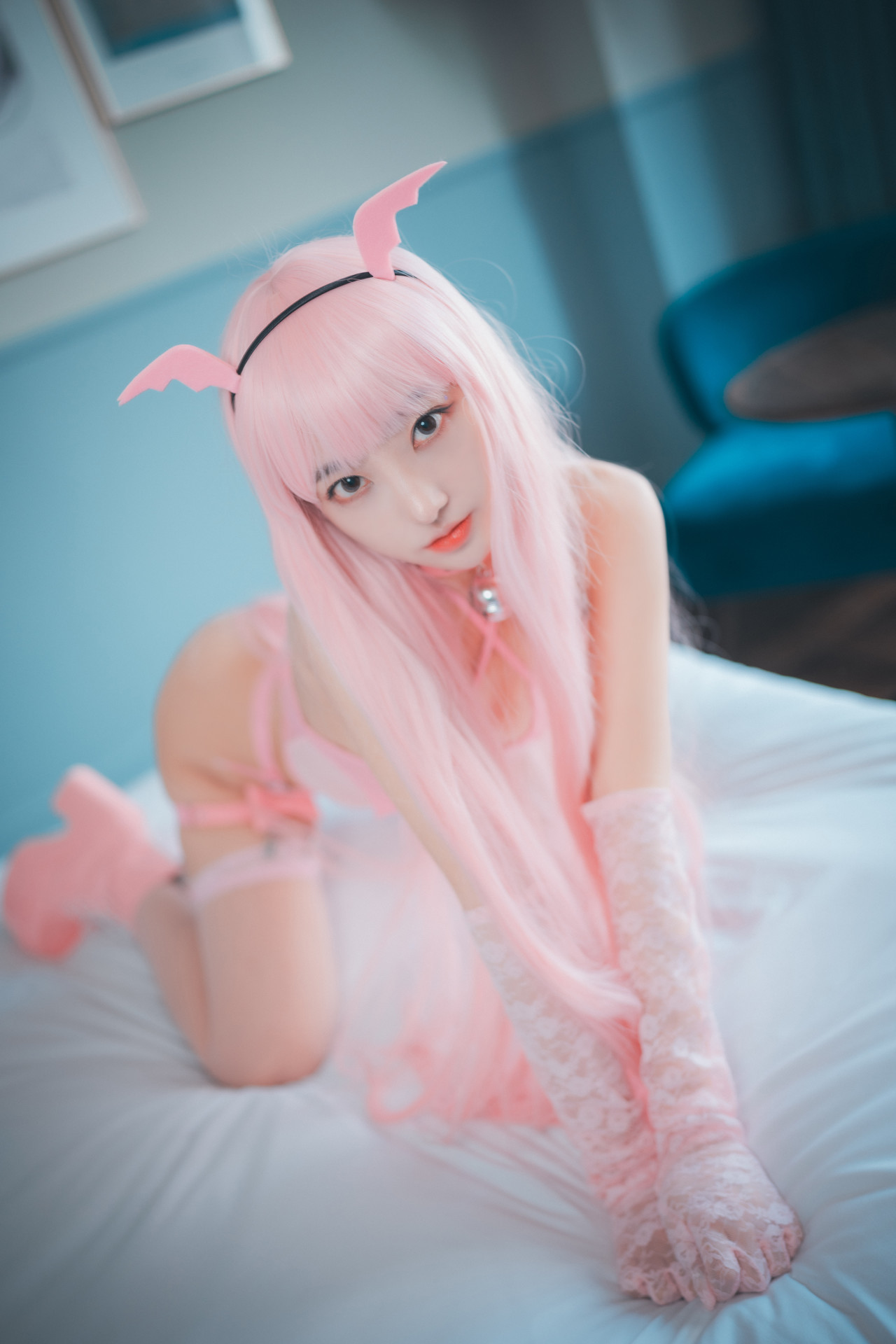 HaNari 하나리, [DJAWA] Pink Succubus Set.01 40