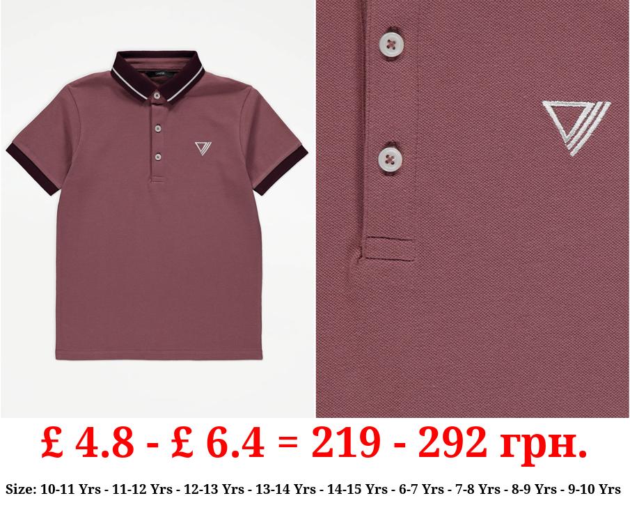 Burgundy Polo Shirt