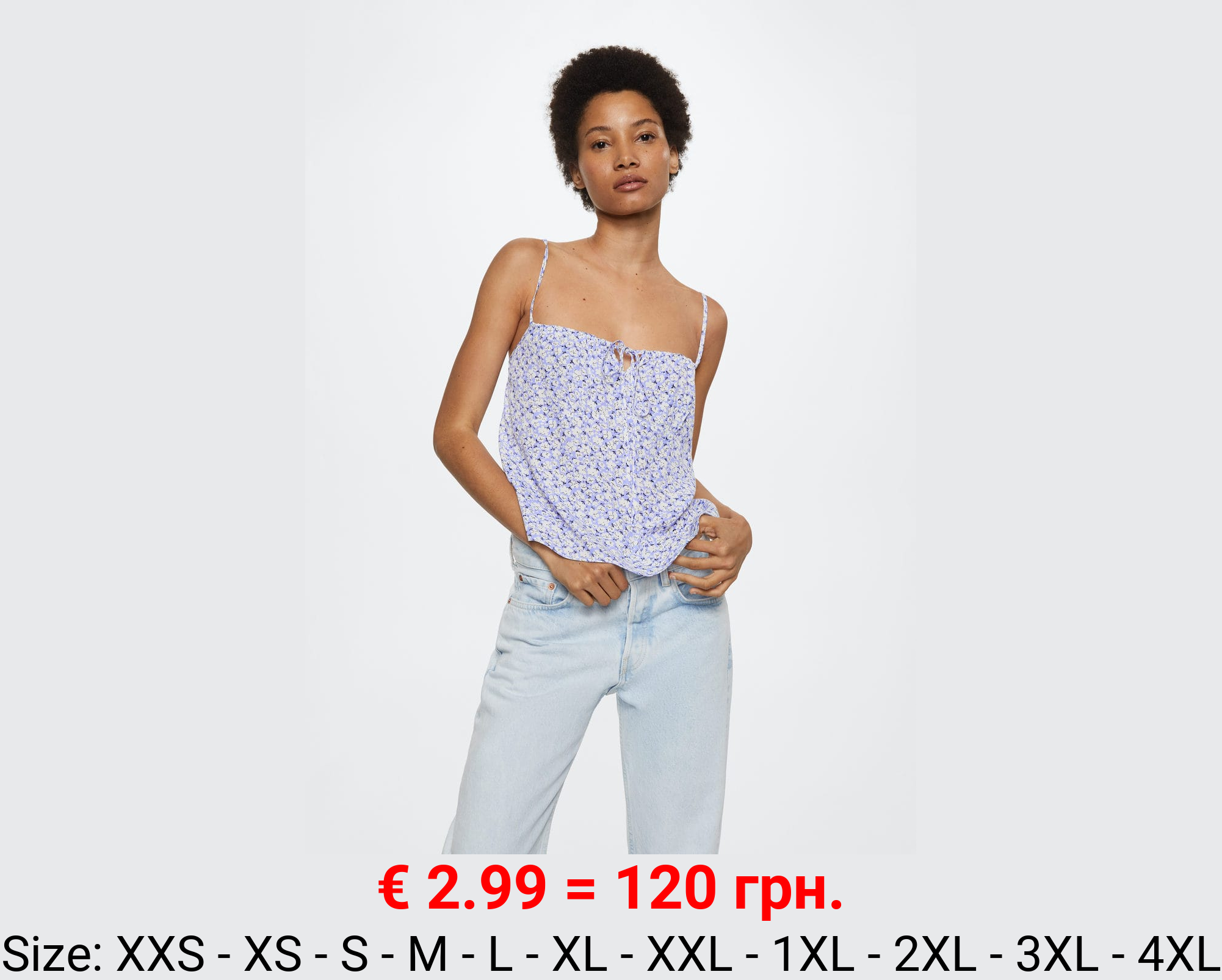 Top estampado floral