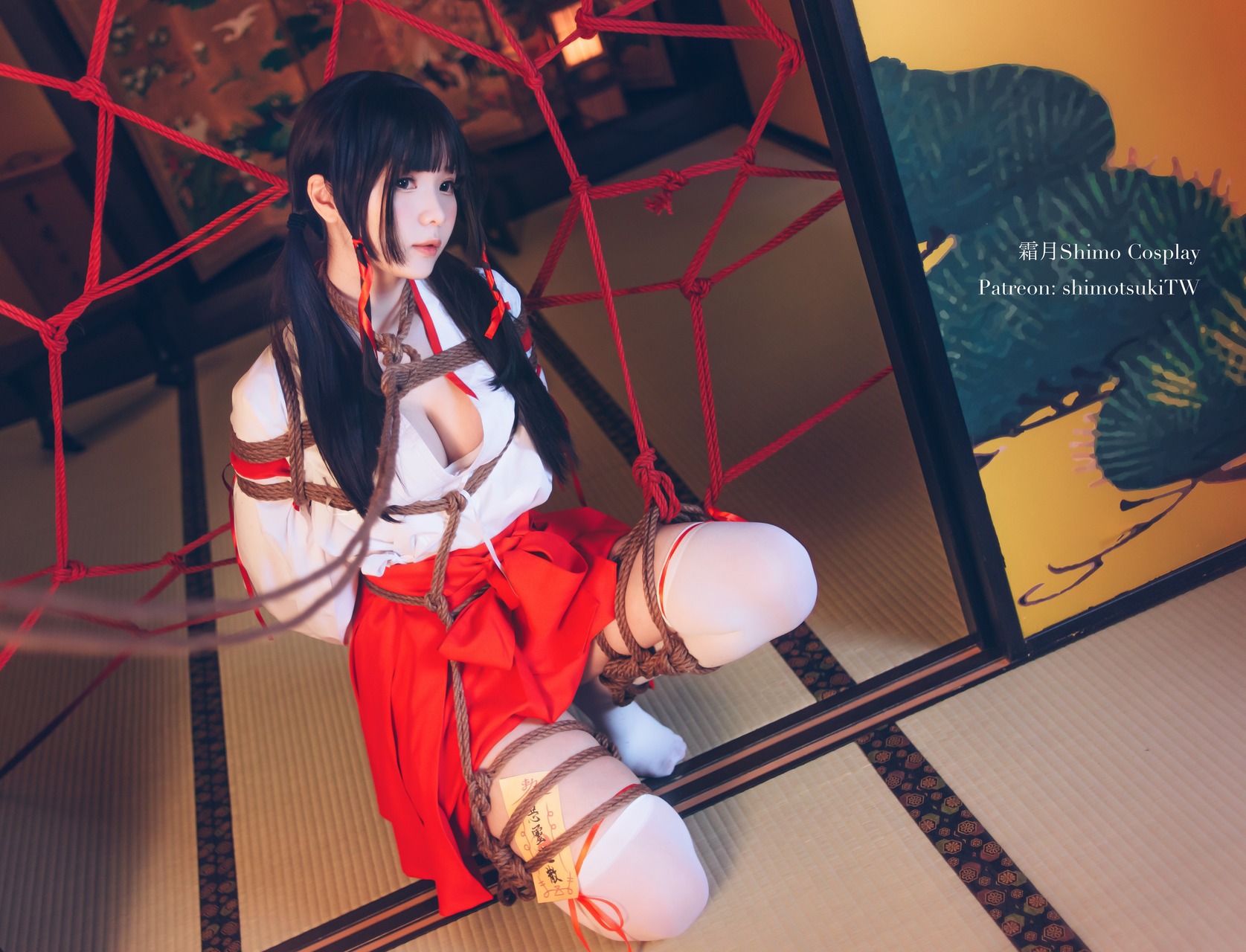 [霜月shimo] 巫女捆绑 Miko Bundle 6