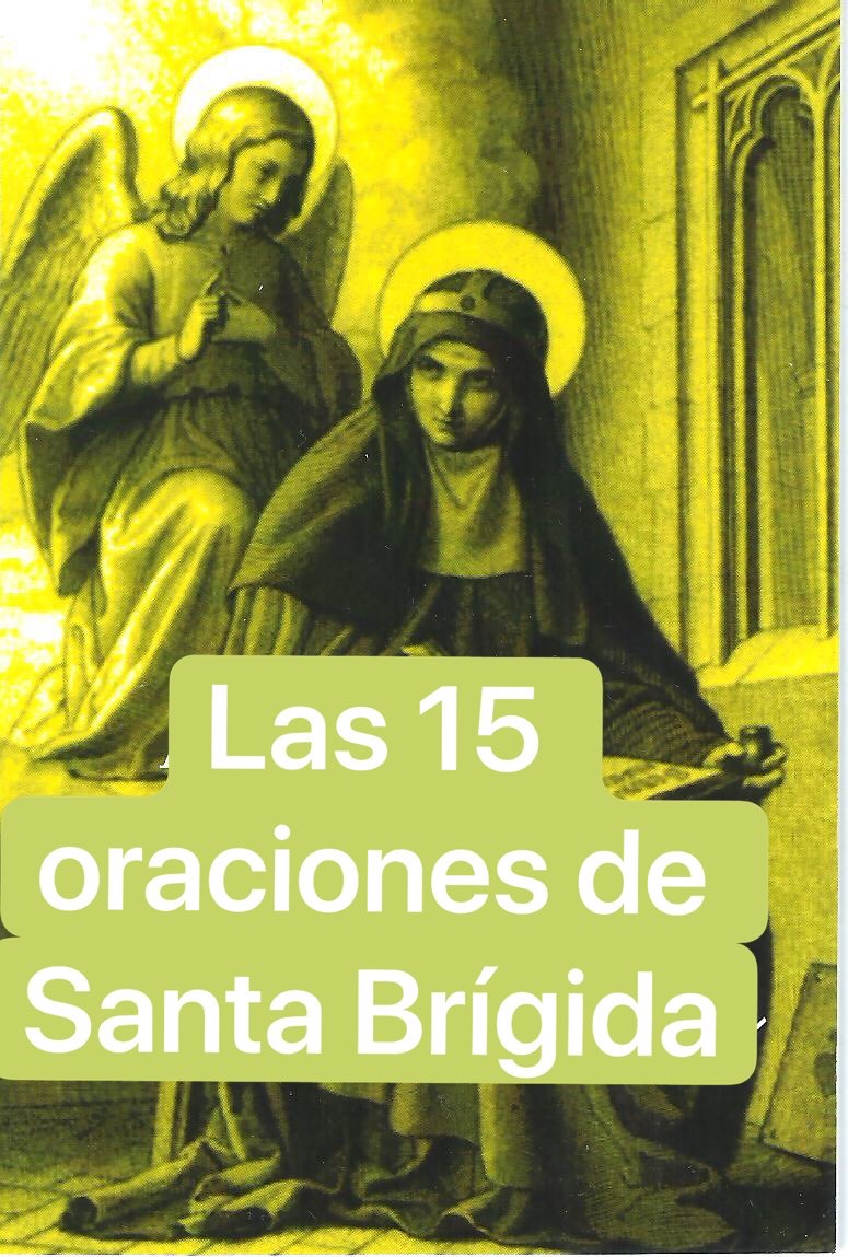 Las 15 Oraciones De Santa BrÍgida Telegraph 5242