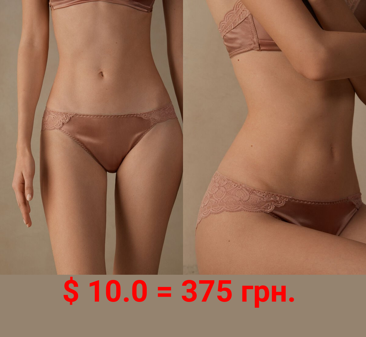 Silk and Lace Briefs