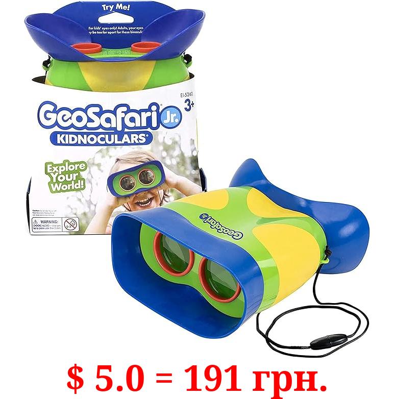 Educational Insights GeoSafari Jr. Kidnoculars, Binoculars for Toddlers & Kids, Gift for Toddlers Ages 3+