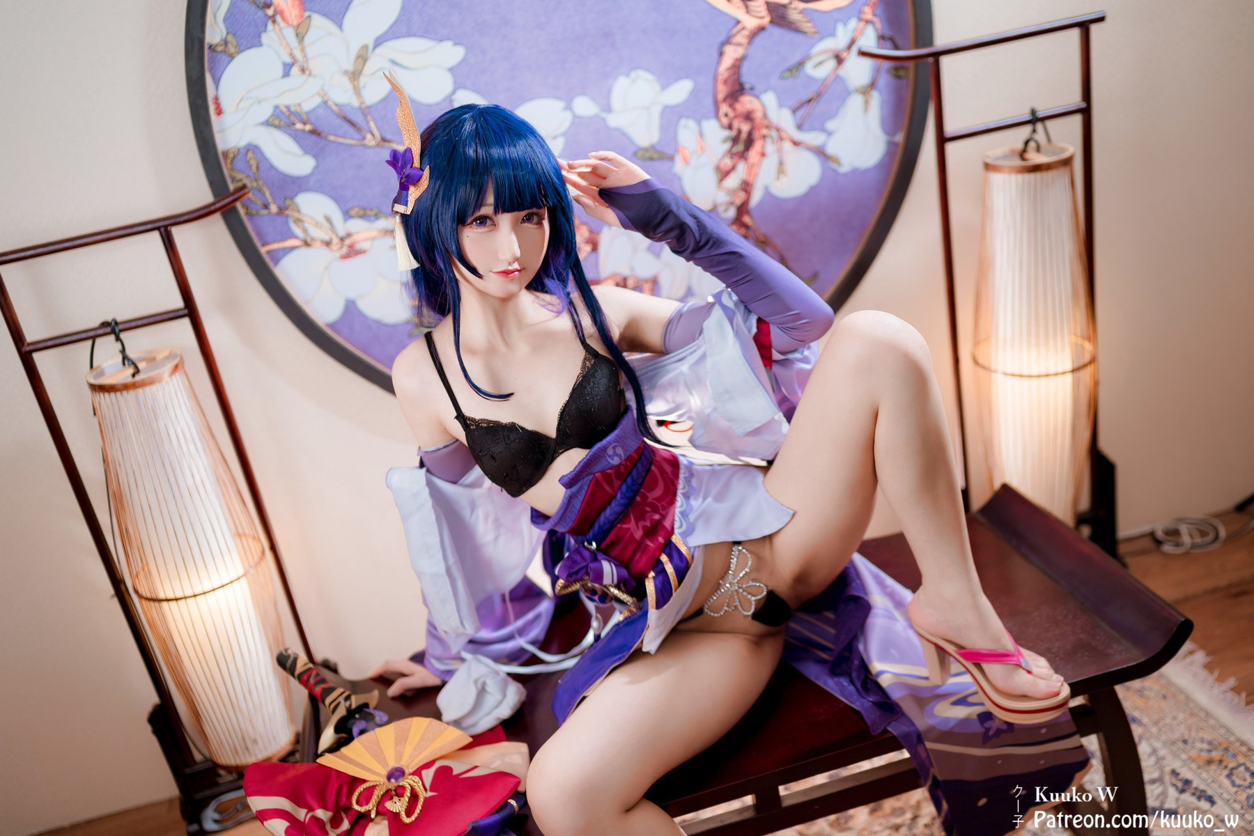 Cosplay KuukoW Baal Genshin Impact 8