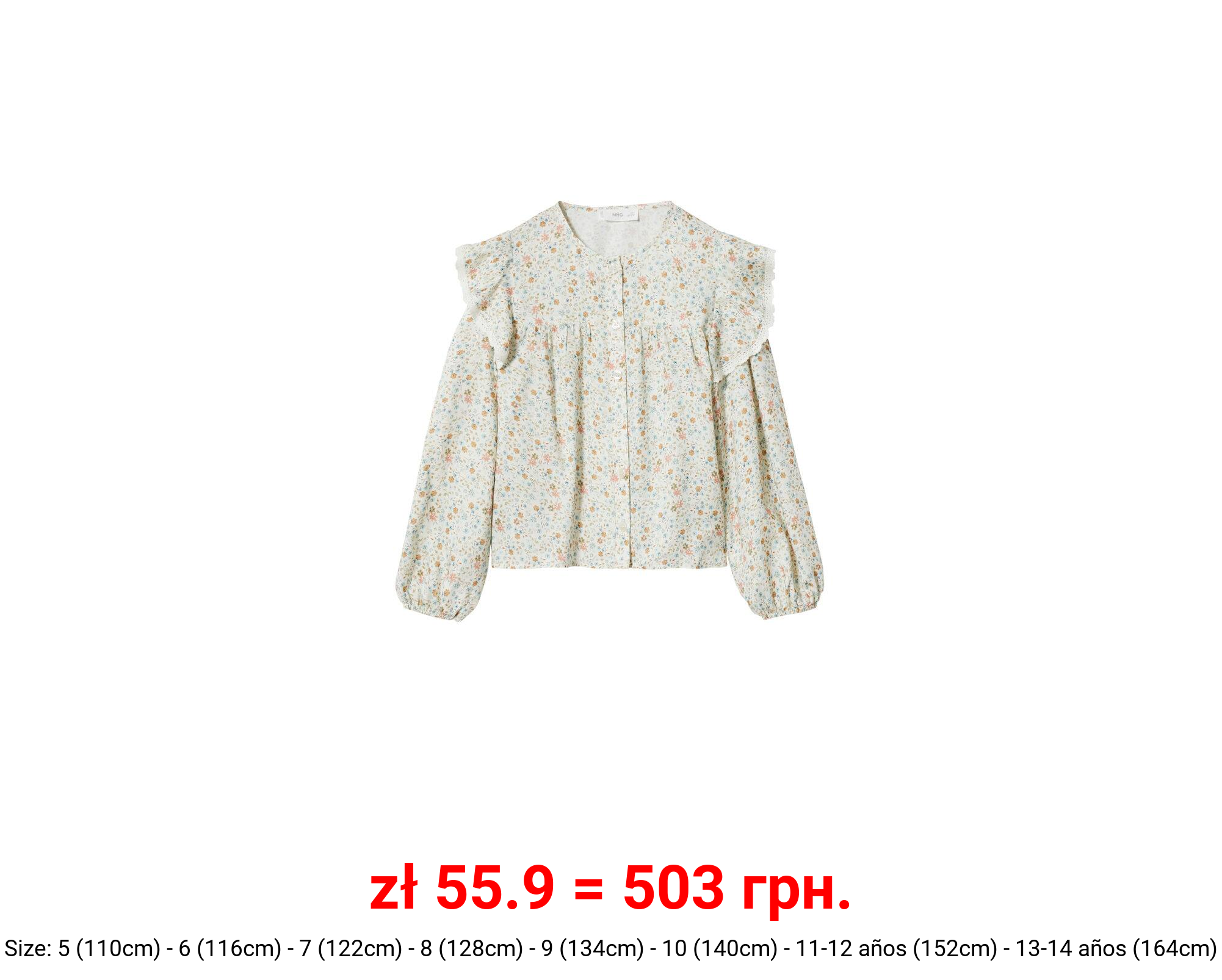 Blusa estampado floral