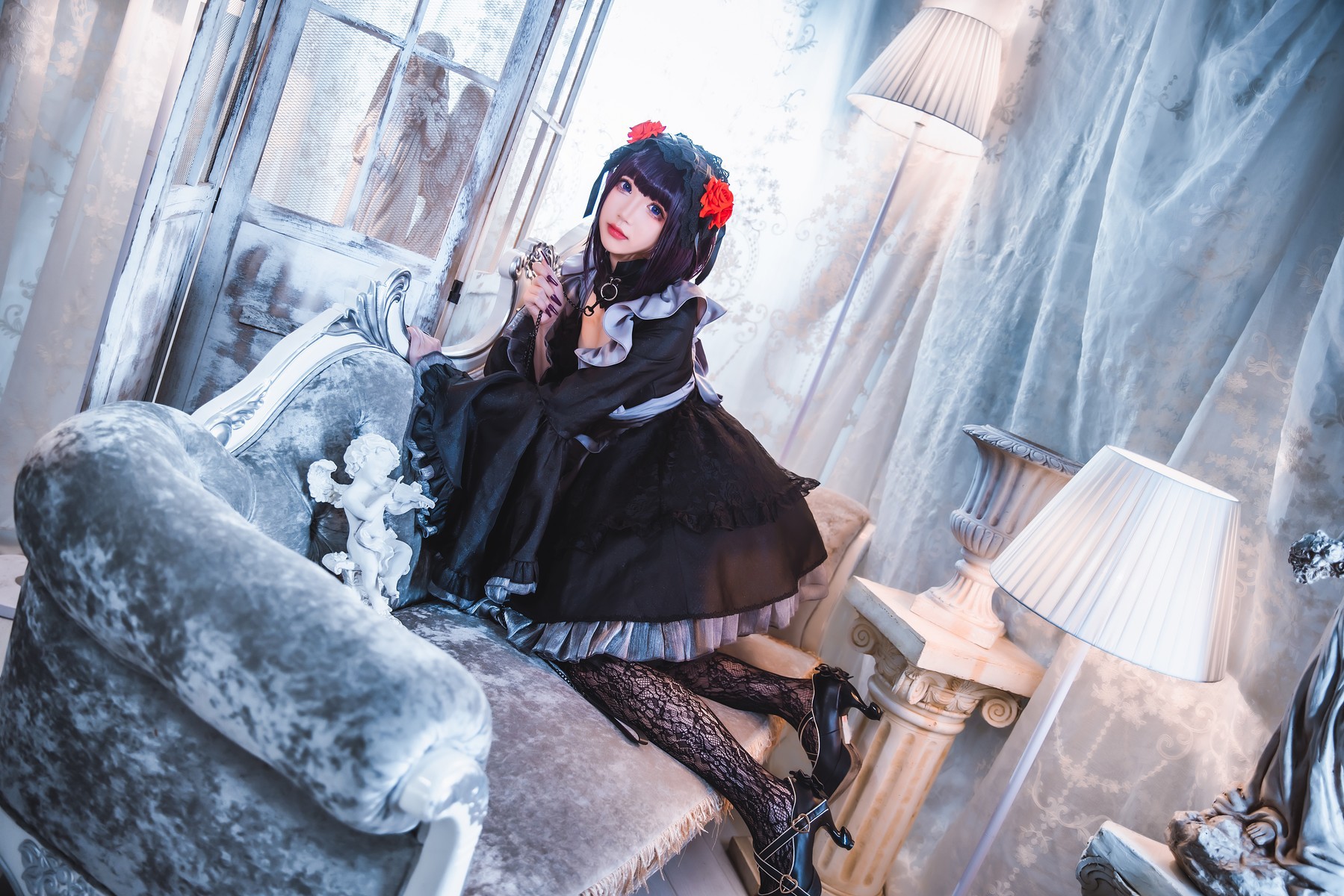 雪晴Astra Cosplay 雪晴嘟嘟 喜多川黑江雫 23