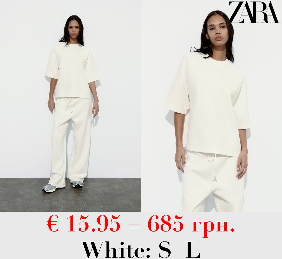 INTERLOCK OVERSIZE T-SHIRT