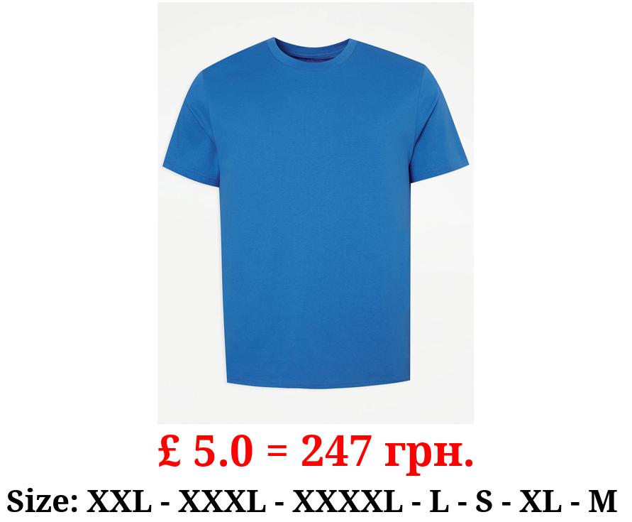 Cobalt Crew Neck T-Shirt