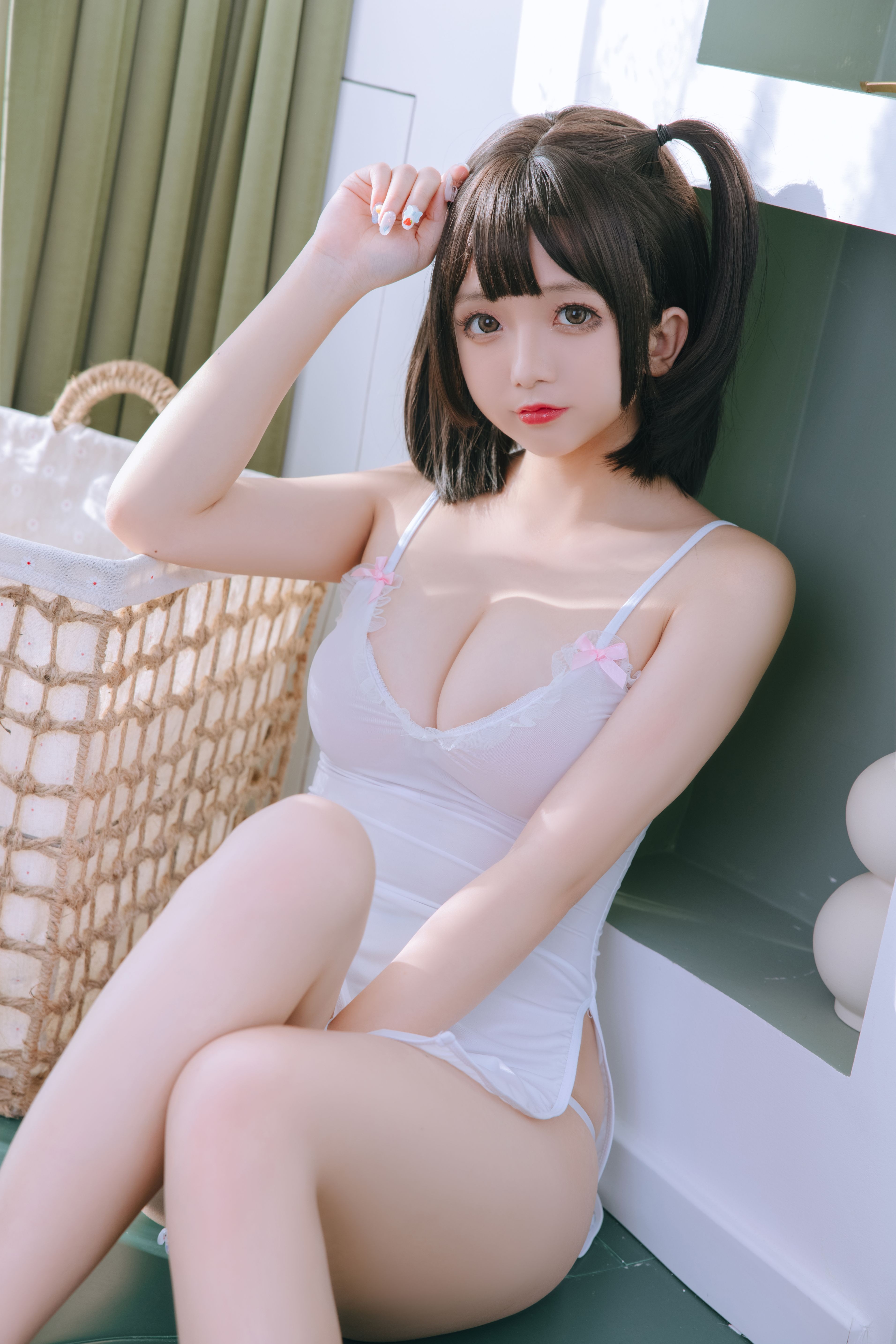 日奈娇 - 湿身小白裙 [97P-1.06GB] 8