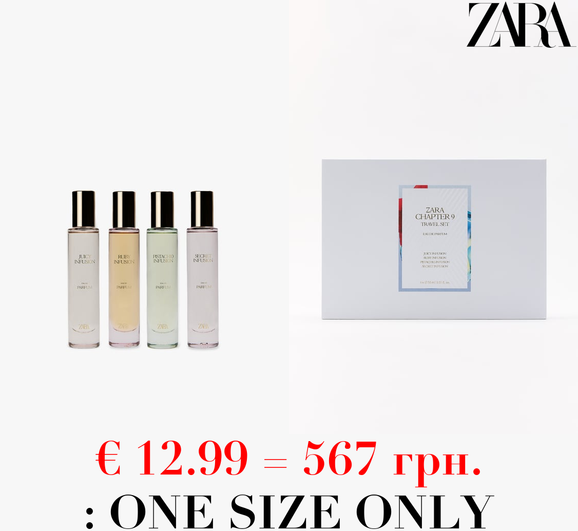 CHAPTER 9 TRAVEL SET 4 X 30 ML / 1.01 oz