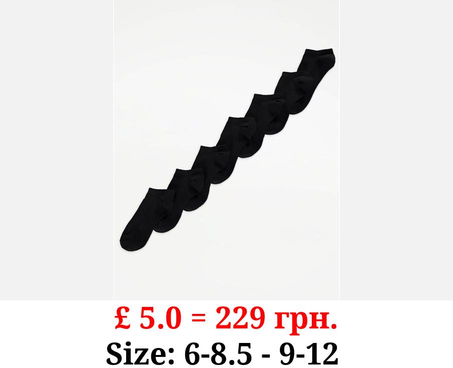 Black Trainer Liners 7 Pack