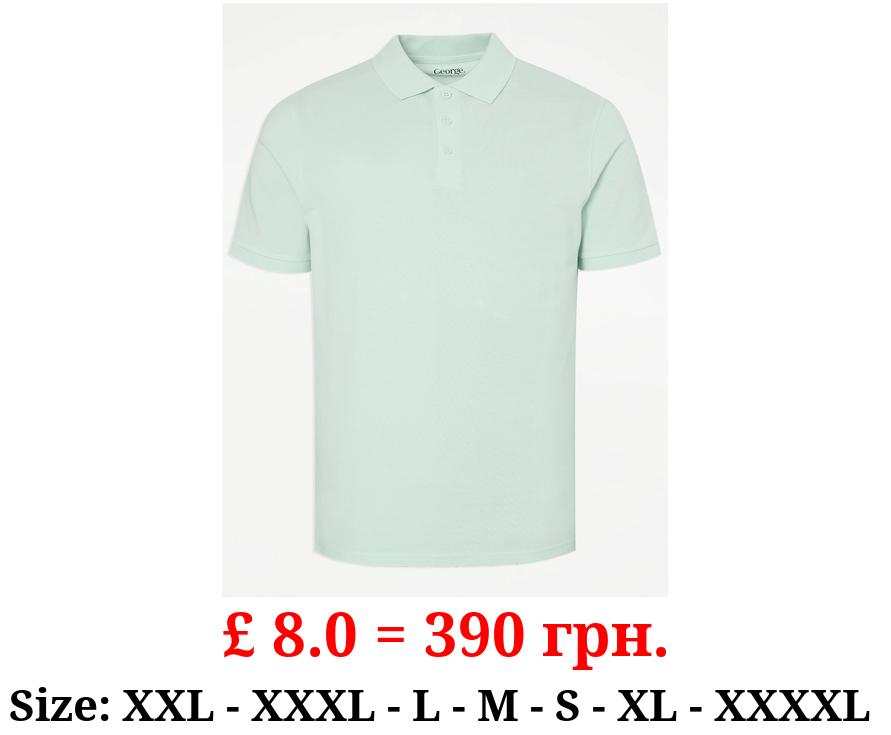 Mint Green Polo Top