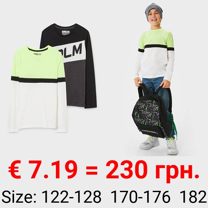Multipack 2er - Langarmshirt