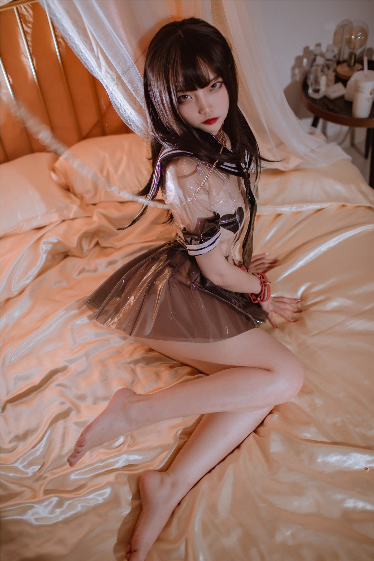 Cosplay 二佐Nisa 透明JK 8