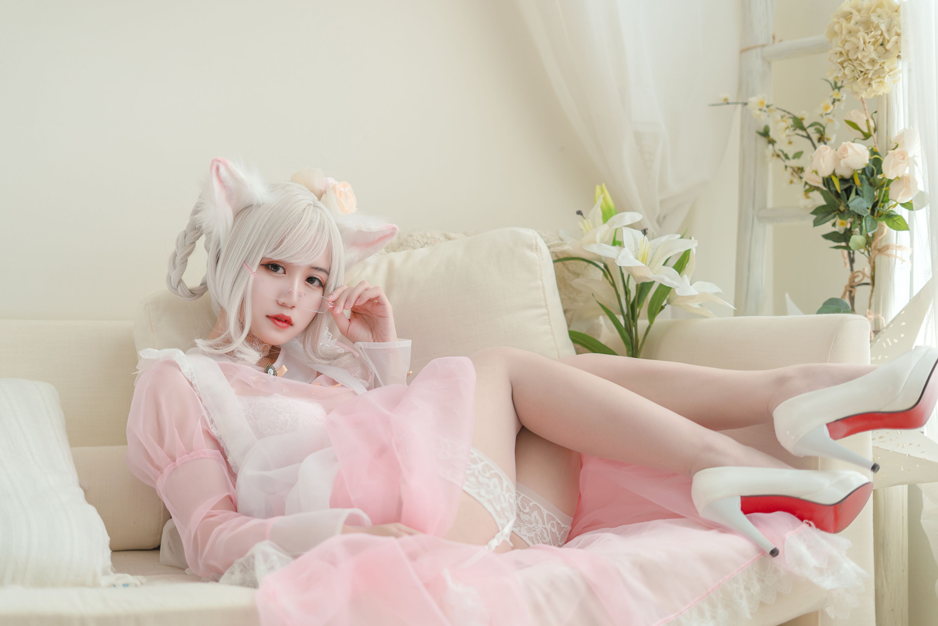 小仓千代w-透明女仆粉色[24P] 1