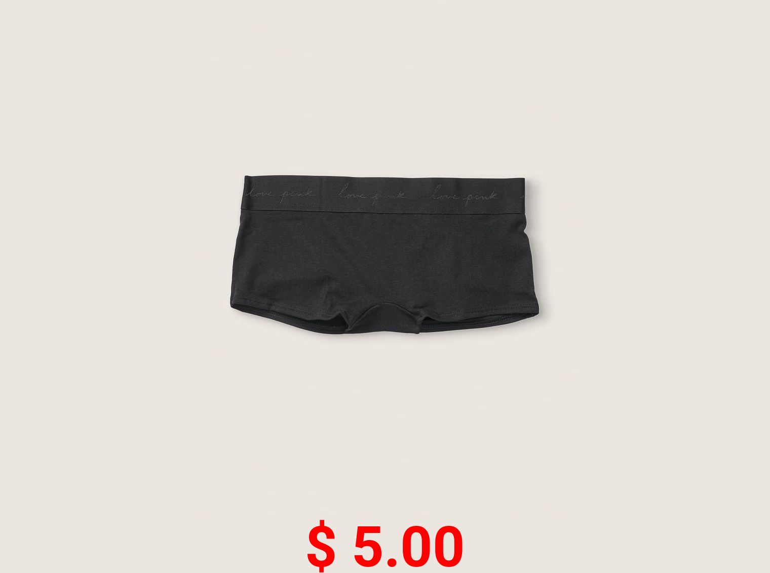 Logo Boyshort Underwear