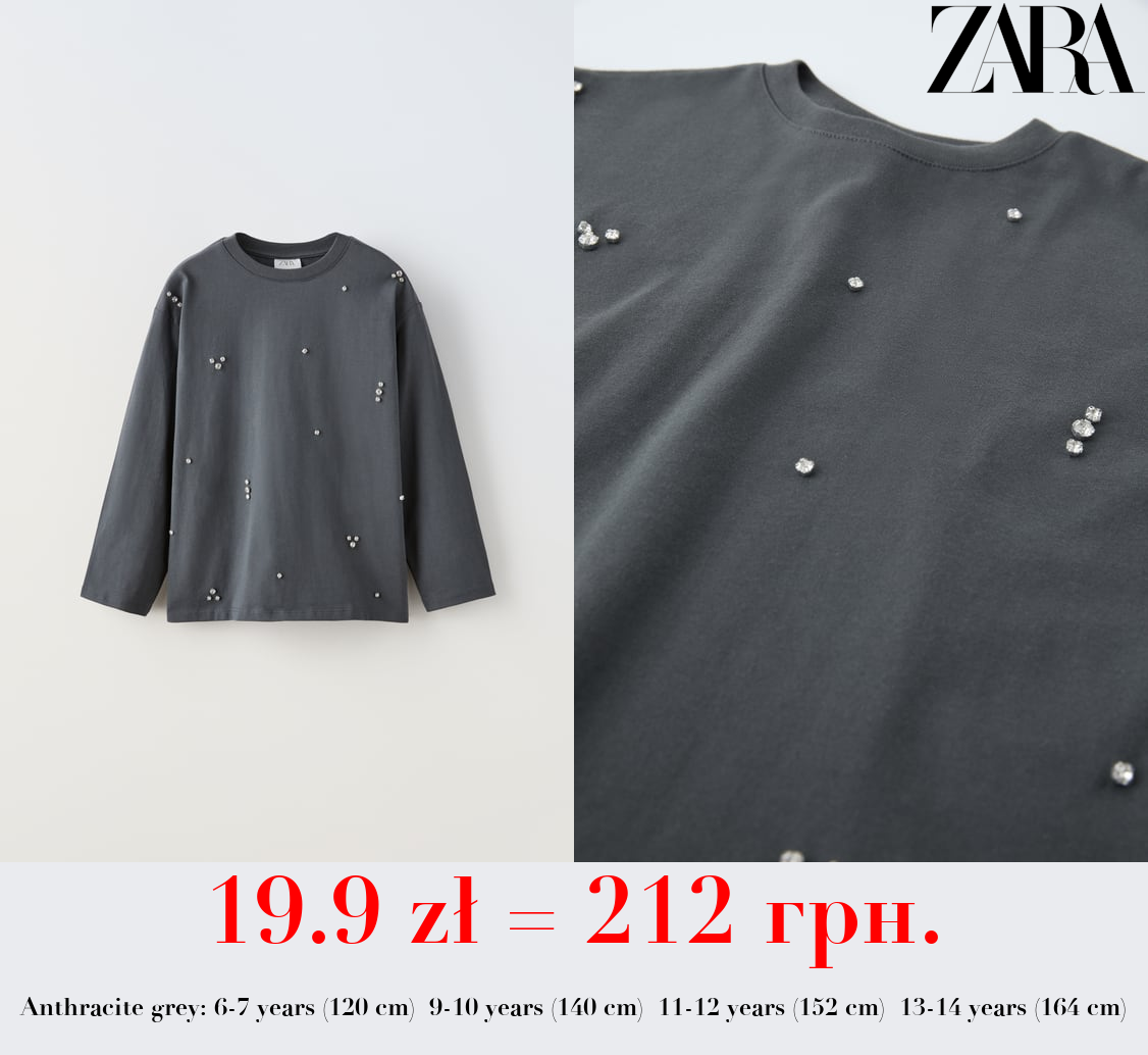 JEWEL APPLIQUE T-SHIRT