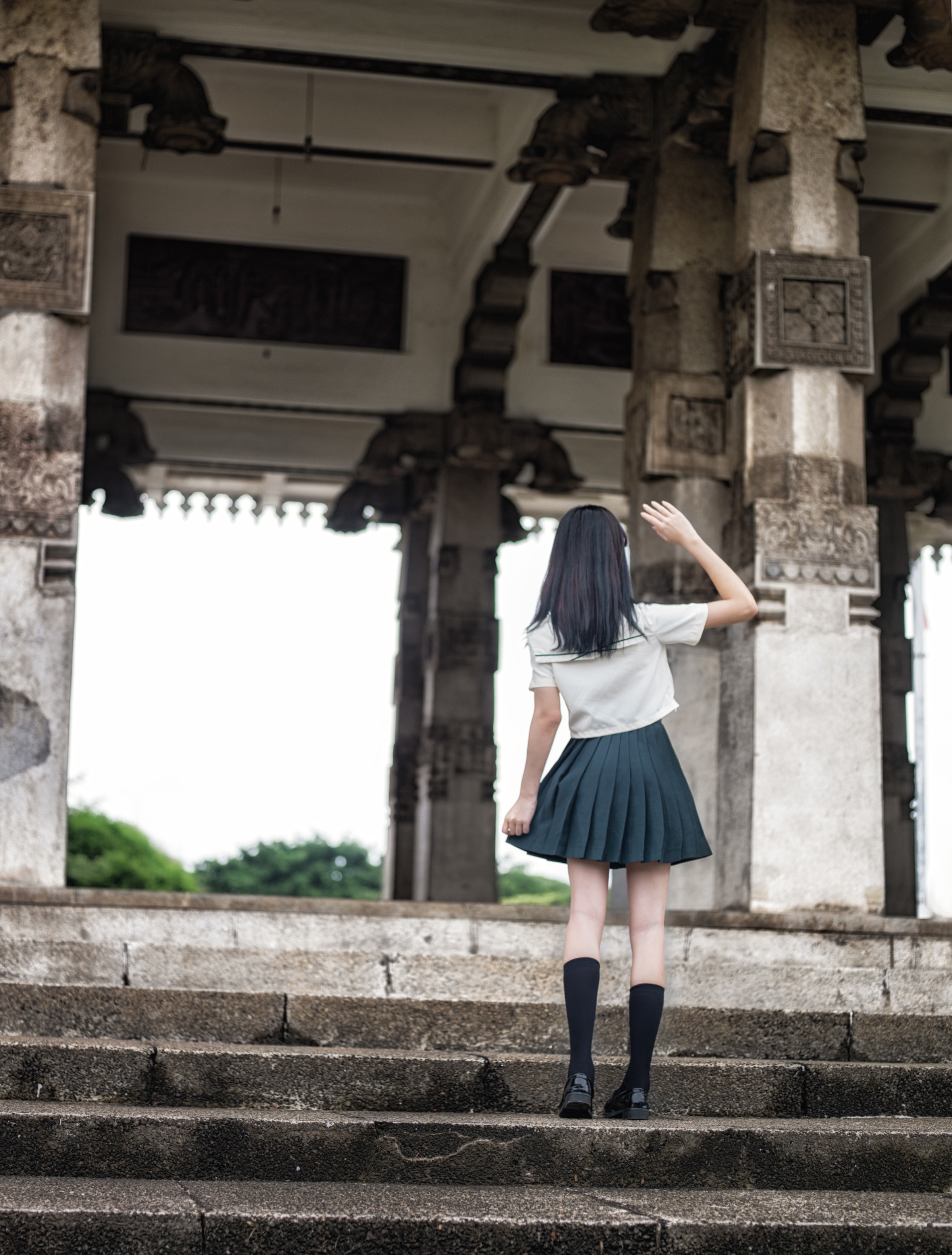 南桃Momoko-咖jk、蓝jk、绿jk[45P] 38